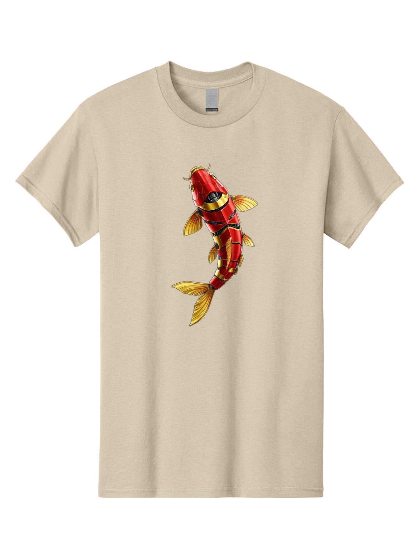 Robot-Koi-Fish Men'S Graphic Tee, 100% Cotton, Comfortable Casual Summer Wear, Machine Washable, Vintage Camera, Old Camera, Antique Camera, Black Camera, Classic Photography, Photography Equipment, Nostalgic Device, Film Camera, Camera Art Baf478 7
