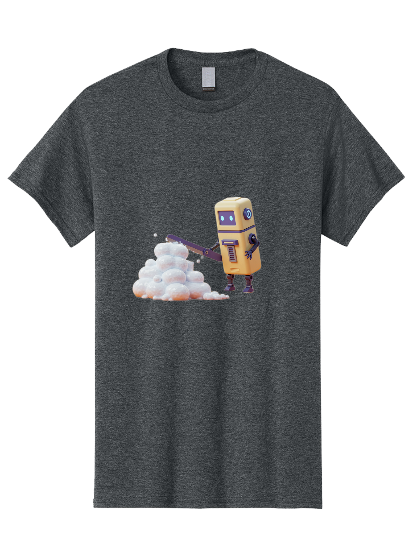Robot-Shoveling-Snow Men'S Graphic Tee, 100% Cotton, Comfortable Casual Summer Wear, Machine Washable, Vintage Camera, Old Camera, Antique Camera, Black Camera, Classic Photography, Photography Equipment, Nostalgic Device, Film Camera, Baf479 14