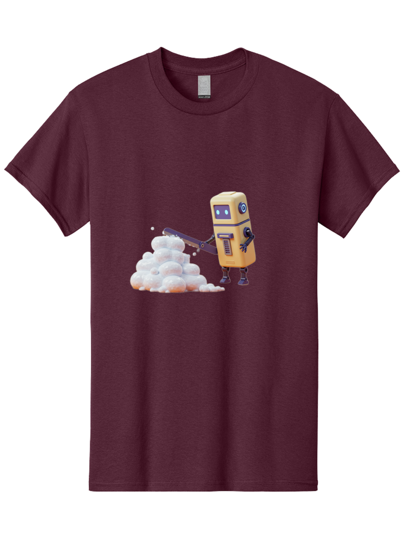 Robot-Shoveling-Snow Men'S Graphic Tee, 100% Cotton, Comfortable Casual Summer Wear, Machine Washable, Vintage Camera, Old Camera, Antique Camera, Black Camera, Classic Photography, Photography Equipment, Nostalgic Device, Film Camera, Baf479 6