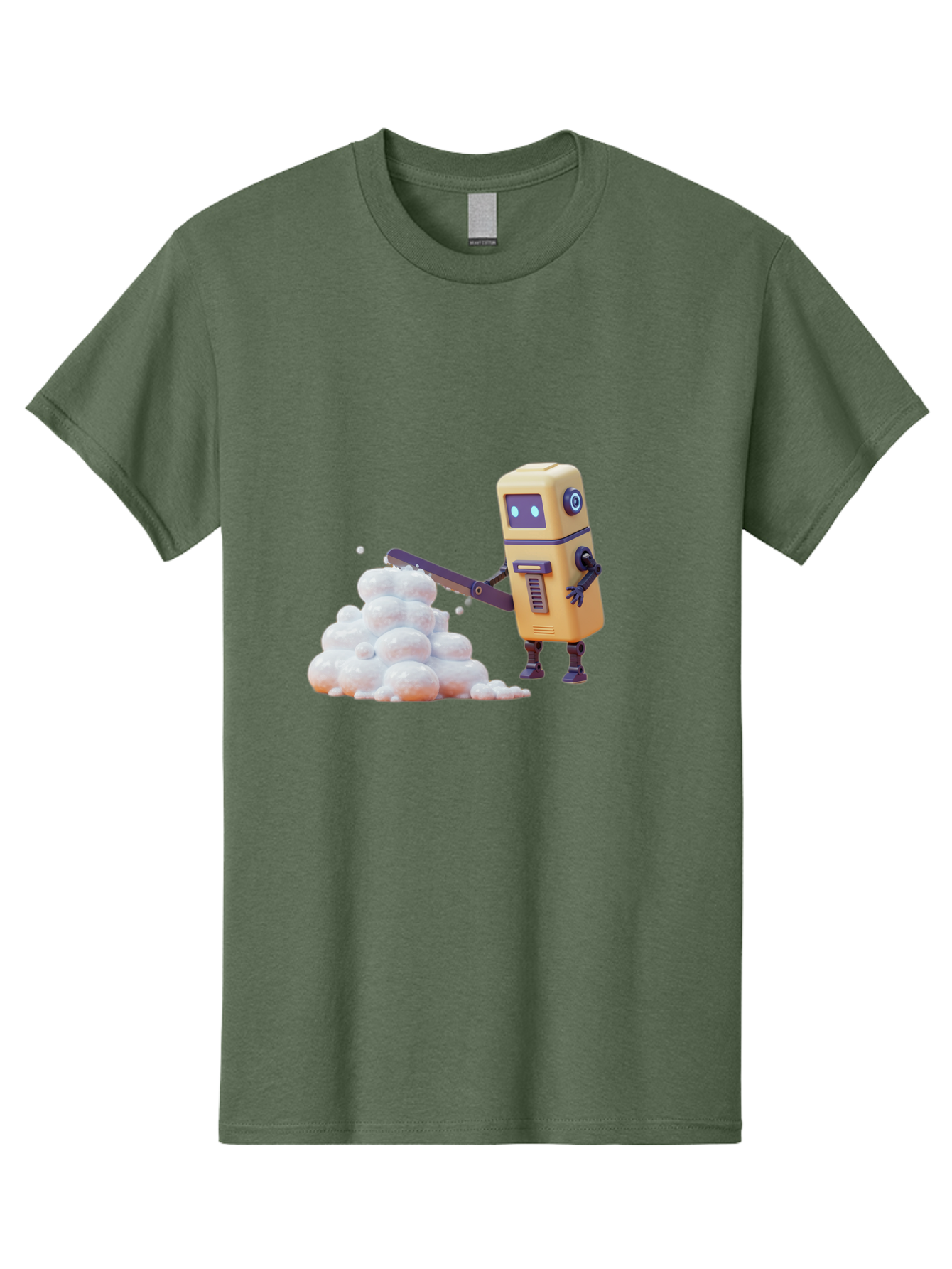 Robot-Shoveling-Snow Men'S Graphic Tee, 100% Cotton, Comfortable Casual Summer Wear, Machine Washable, Vintage Camera, Old Camera, Antique Camera, Black Camera, Classic Photography, Photography Equipment, Nostalgic Device, Film Camera, Baf479 10