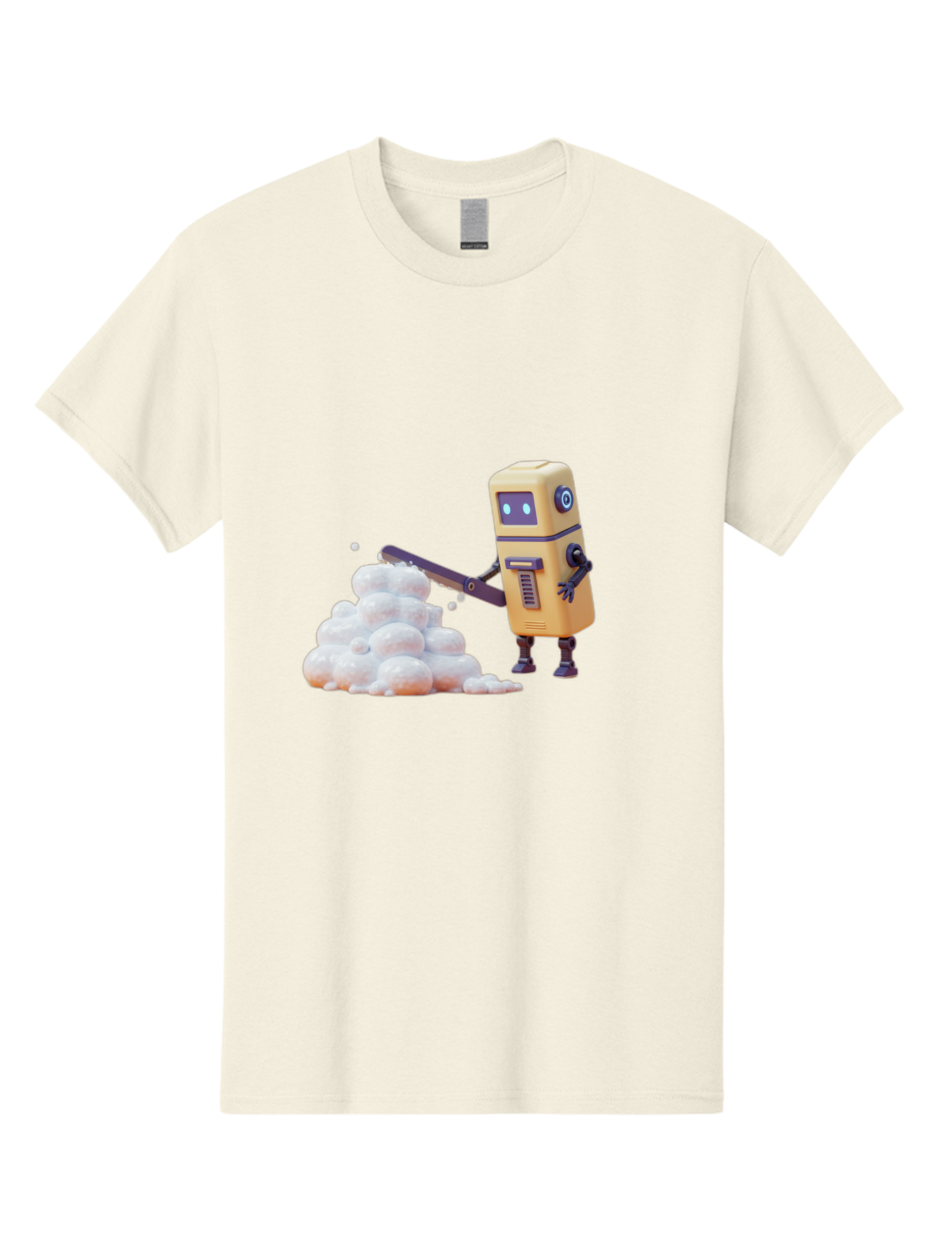 Robot-Shoveling-Snow Men'S Graphic Tee, 100% Cotton, Comfortable Casual Summer Wear, Machine Washable, Vintage Camera, Old Camera, Antique Camera, Black Camera, Classic Photography, Photography Equipment, Nostalgic Device, Film Camera, Baf479 5