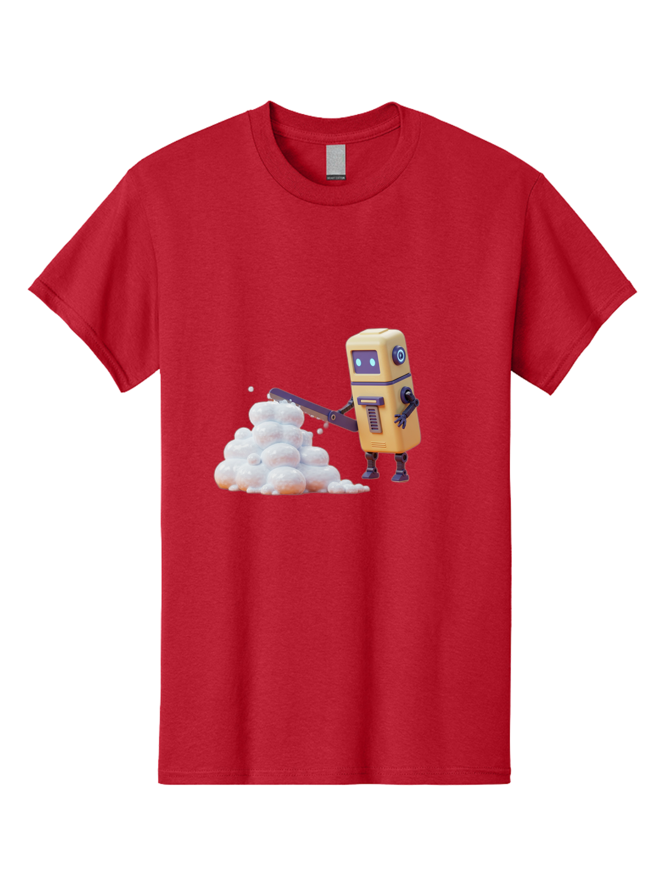 Robot-Shoveling-Snow Men'S Graphic Tee, 100% Cotton, Comfortable Casual Summer Wear, Machine Washable, Vintage Camera, Old Camera, Antique Camera, Black Camera, Classic Photography, Photography Equipment, Nostalgic Device, Film Camera, Baf479 4