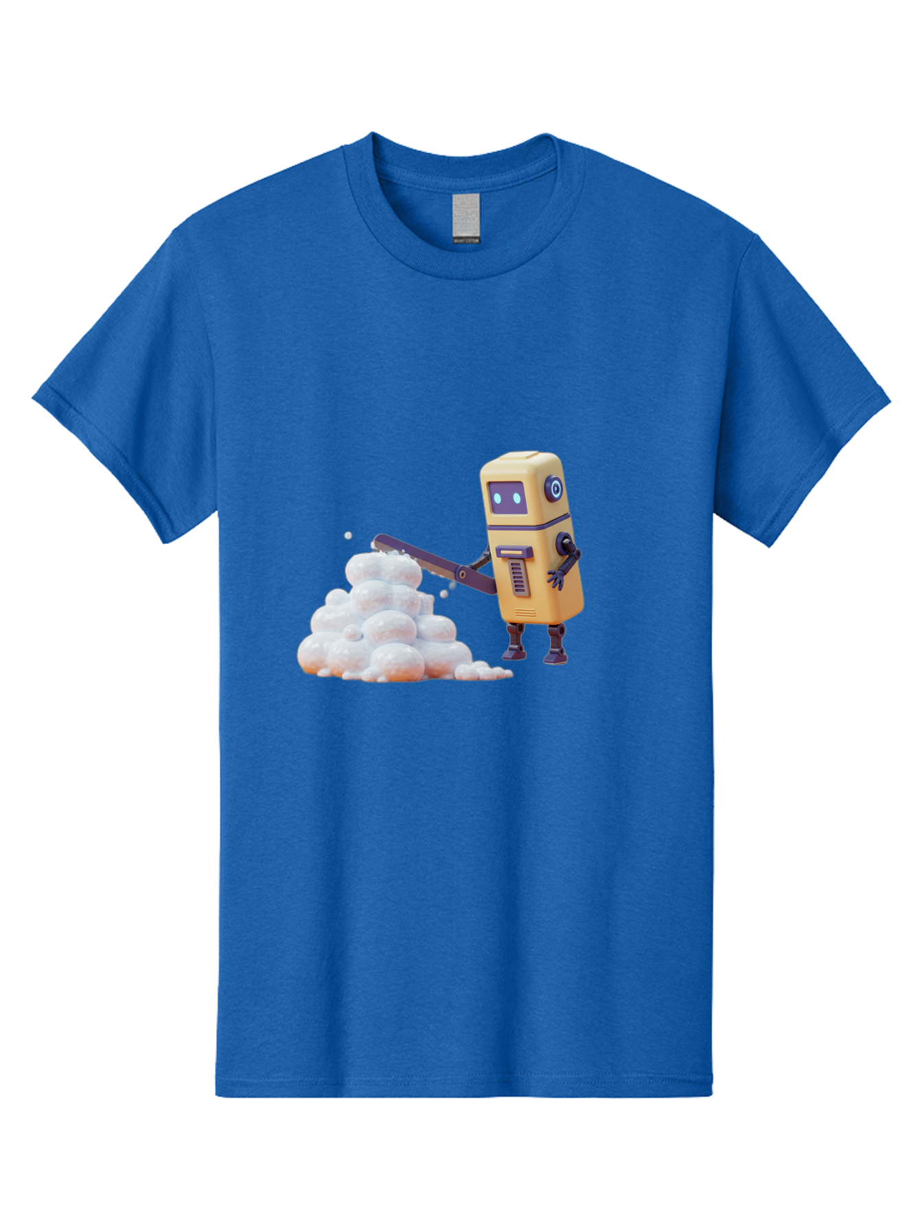 Robot-Shoveling-Snow Men'S Graphic Tee, 100% Cotton, Comfortable Casual Summer Wear, Machine Washable, Vintage Camera, Old Camera, Antique Camera, Black Camera, Classic Photography, Photography Equipment, Nostalgic Device, Film Camera, Baf479 15