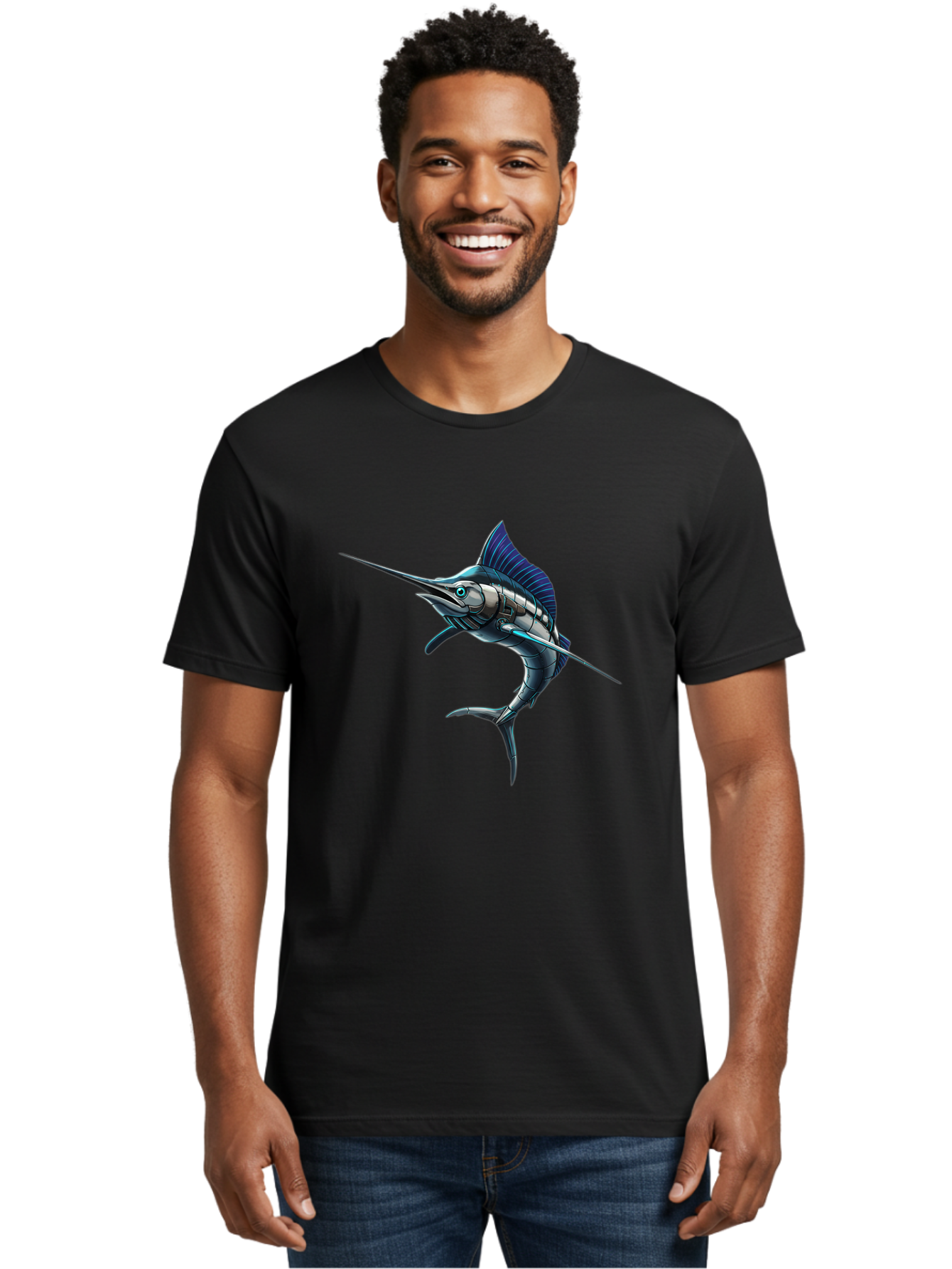 Robot-Swordfish Men'S Graphic Tee, 100% Cotton, Comfortable Casual Summer Wear, Machine Washable, Vintage Camera, Old Camera, Antique Camera, Black Camera, Classic Photography, Photography Equipment, Nostalgic Device, Film Camera, Camera Art Baf480 25
