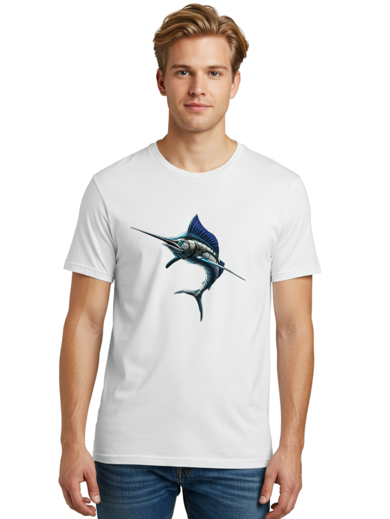 Robot-Swordfish Men'S Graphic Tee, 100% Cotton, Comfortable Casual Summer Wear, Machine Washable, Vintage Camera, Old Camera, Antique Camera, Black Camera, Classic Photography, Photography Equipment, Nostalgic Device, Film Camera, Camera Art Baf480 24