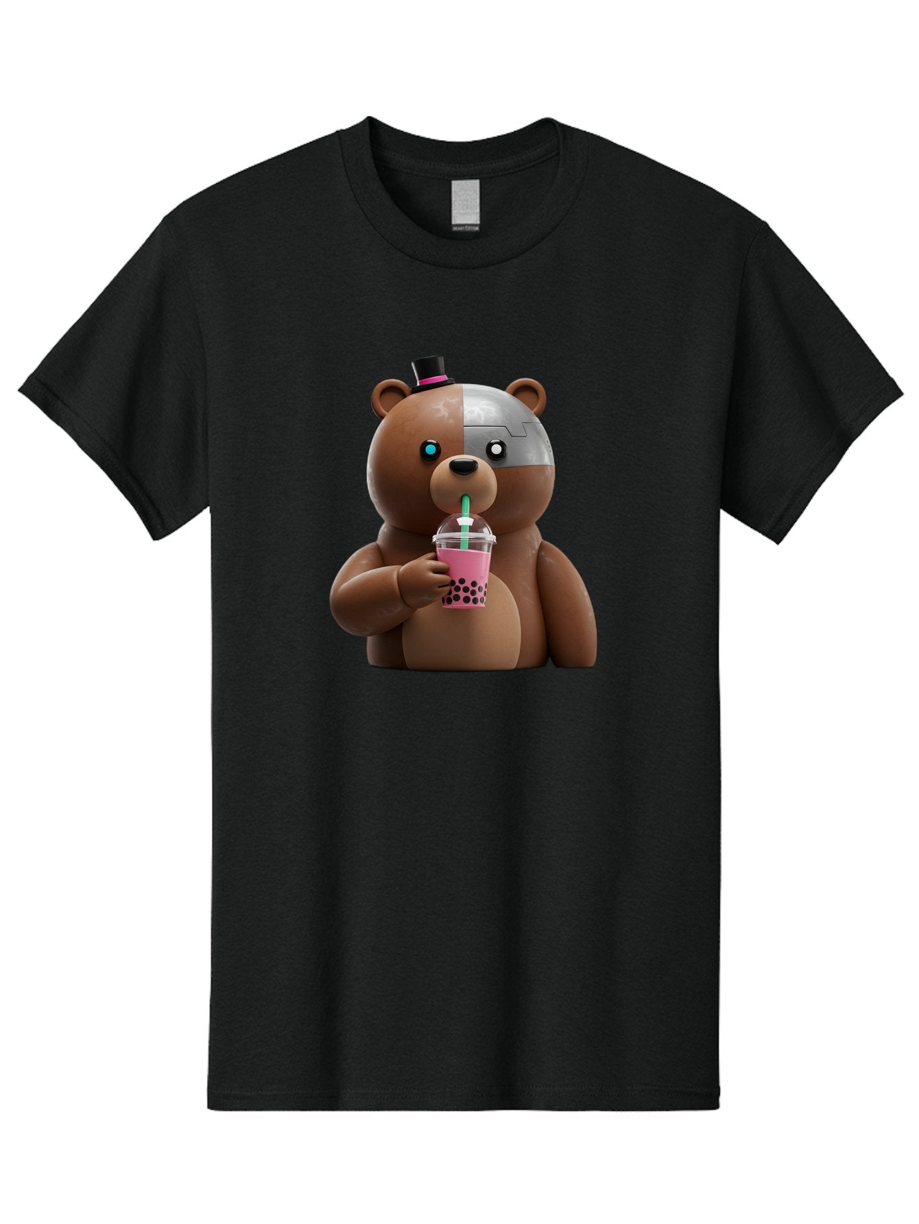Robot-Teddy-Bear Men'S Graphic Tee, 100% Cotton, Comfortable Casual Summer Wear, Machine Washable, Vintage Camera, Old Camera, Antique Camera, Black Camera, Classic Photography, Photography Equipment, Nostalgic Device, Film Camera, Camera Art Baf481 12