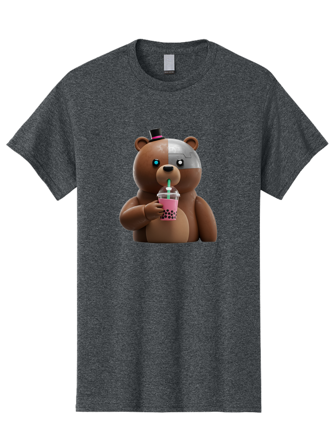 Robot-Teddy-Bear Men'S Graphic Tee, 100% Cotton, Comfortable Casual Summer Wear, Machine Washable, Vintage Camera, Old Camera, Antique Camera, Black Camera, Classic Photography, Photography Equipment, Nostalgic Device, Film Camera, Camera Art Baf481 7