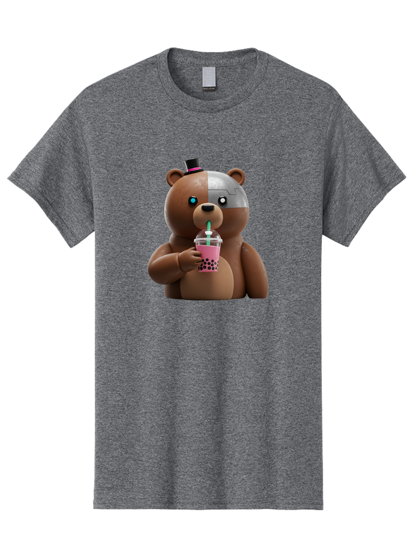 Robot-Teddy-Bear Men'S Graphic Tee, 100% Cotton, Comfortable Casual Summer Wear, Machine Washable, Vintage Camera, Old Camera, Antique Camera, Black Camera, Classic Photography, Photography Equipment, Nostalgic Device, Film Camera, Camera Art Baf481 12