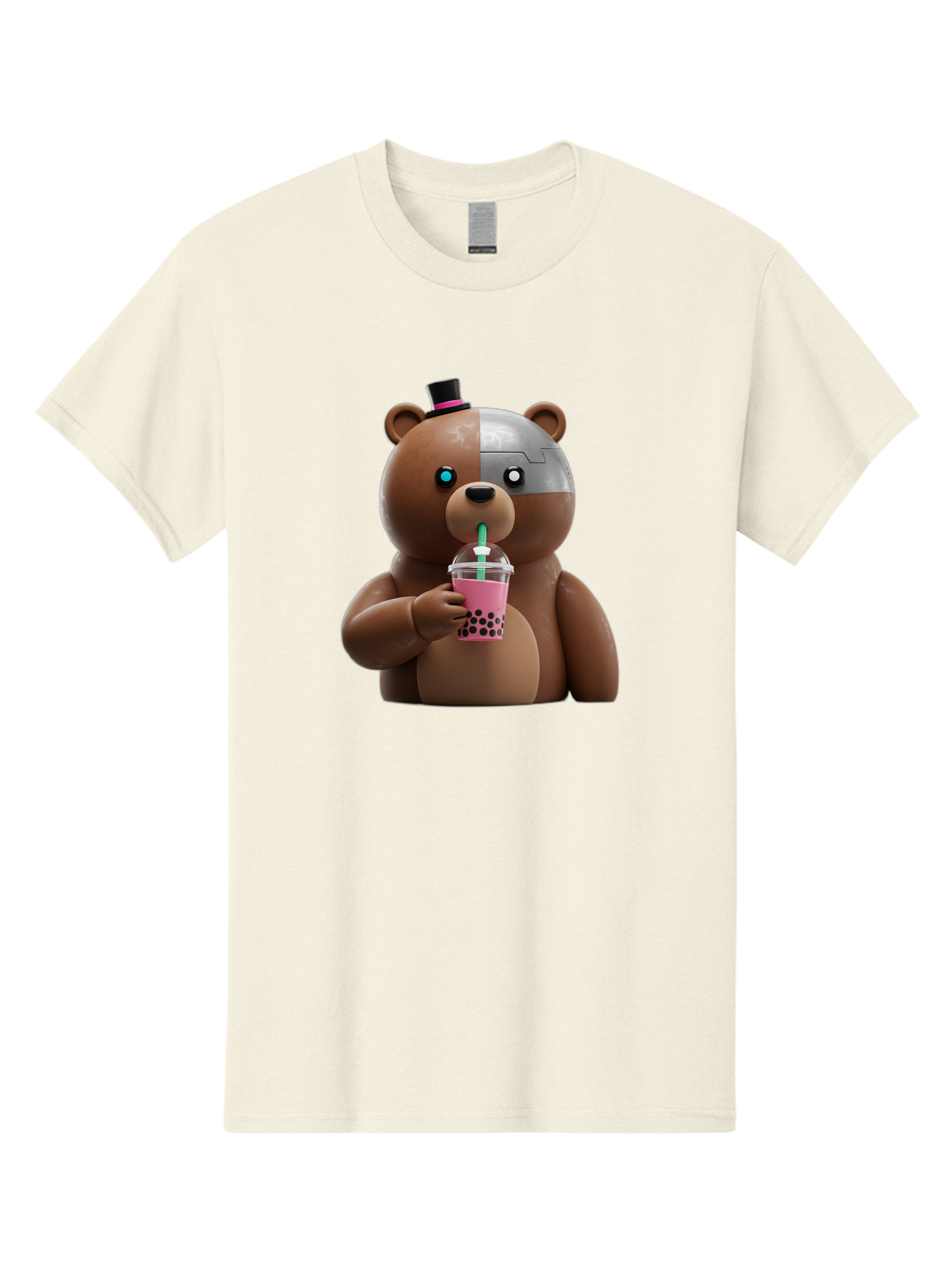 Robot-Teddy-Bear Men'S Graphic Tee, 100% Cotton, Comfortable Casual Summer Wear, Machine Washable, Vintage Camera, Old Camera, Antique Camera, Black Camera, Classic Photography, Photography Equipment, Nostalgic Device, Film Camera, Camera Art Baf481