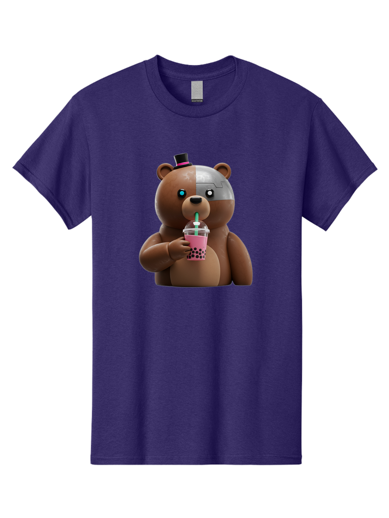 Robot-Teddy-Bear Men'S Graphic Tee, 100% Cotton, Comfortable Casual Summer Wear, Machine Washable, Vintage Camera, Old Camera, Antique Camera, Black Camera, Classic Photography, Photography Equipment, Nostalgic Device, Film Camera, Camera Art Baf481 11