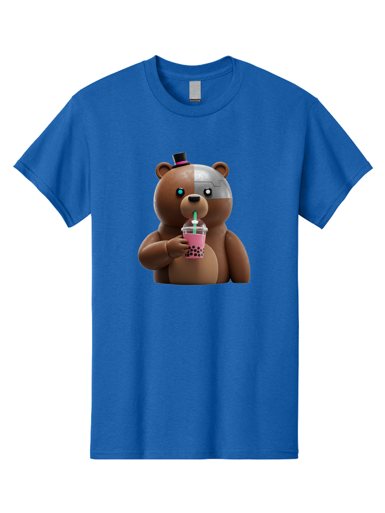 Robot-Teddy-Bear Men'S Graphic Tee, 100% Cotton, Comfortable Casual Summer Wear, Machine Washable, Vintage Camera, Old Camera, Antique Camera, Black Camera, Classic Photography, Photography Equipment, Nostalgic Device, Film Camera, Camera Art Baf481 5