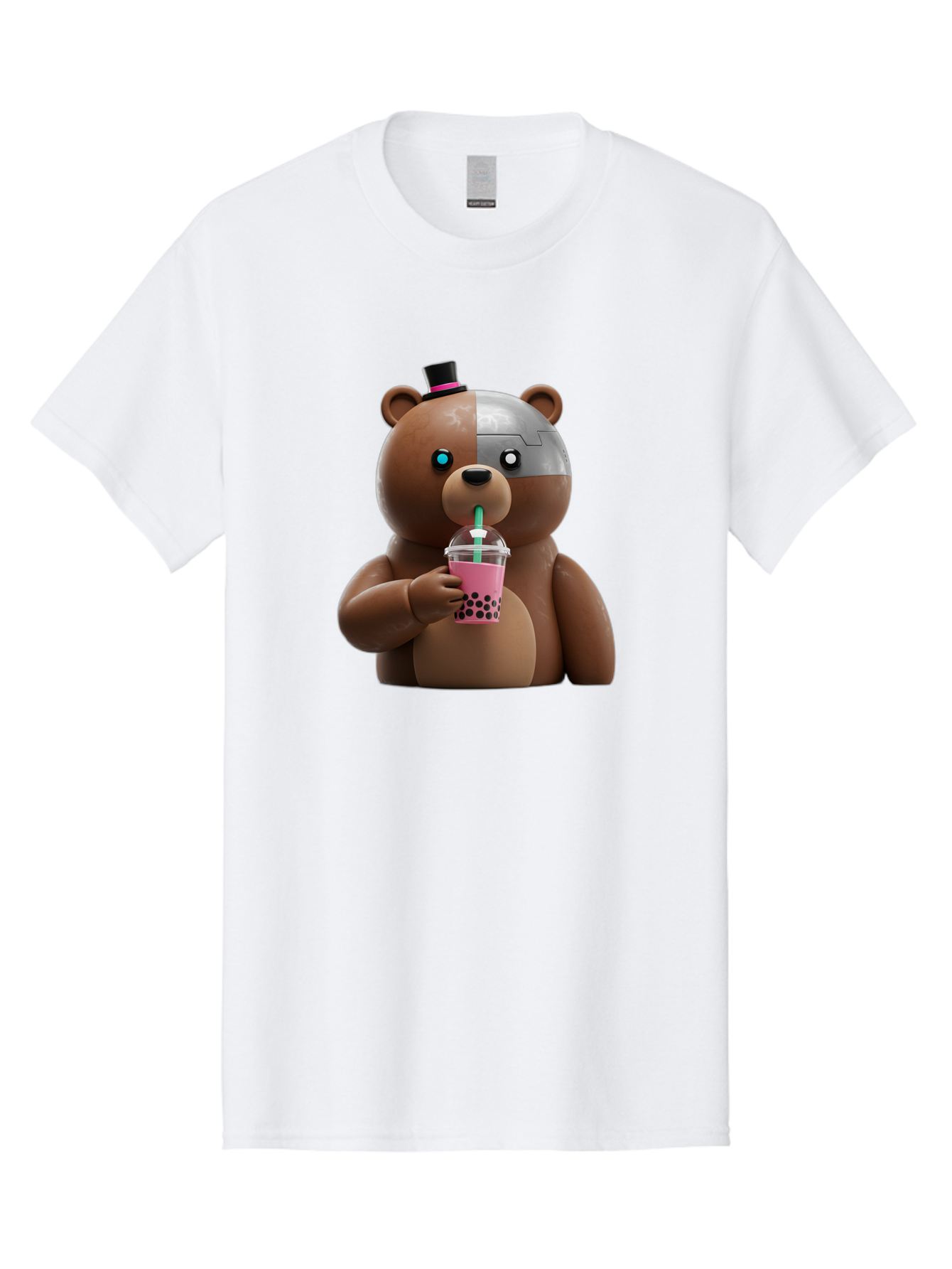 Robot-Teddy-Bear Men'S Graphic Tee, 100% Cotton, Comfortable Casual Summer Wear, Machine Washable, Vintage Camera, Old Camera, Antique Camera, Black Camera, Classic Photography, Photography Equipment, Nostalgic Device, Film Camera, Camera Art Baf481 15