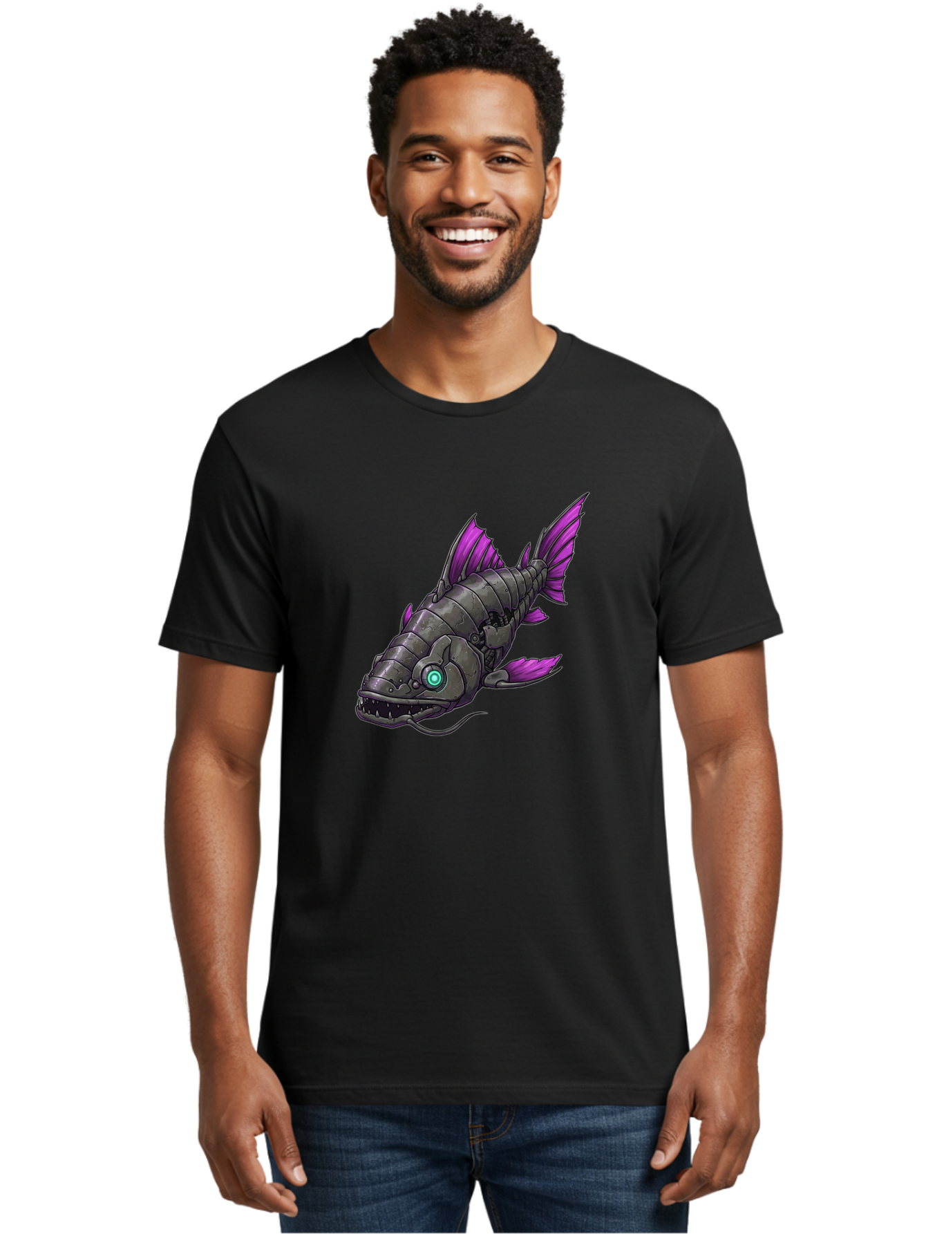 Robotic-Fish Men'S Graphic Tee, 100% Cotton, Comfortable Casual Summer Wear, Machine Washable, Vintage Camera, Old Camera, Antique Camera, Black Camera, Classic Photography, Photography Equipment, Nostalgic Device, Film Camera, Camera Art Baf482 19
