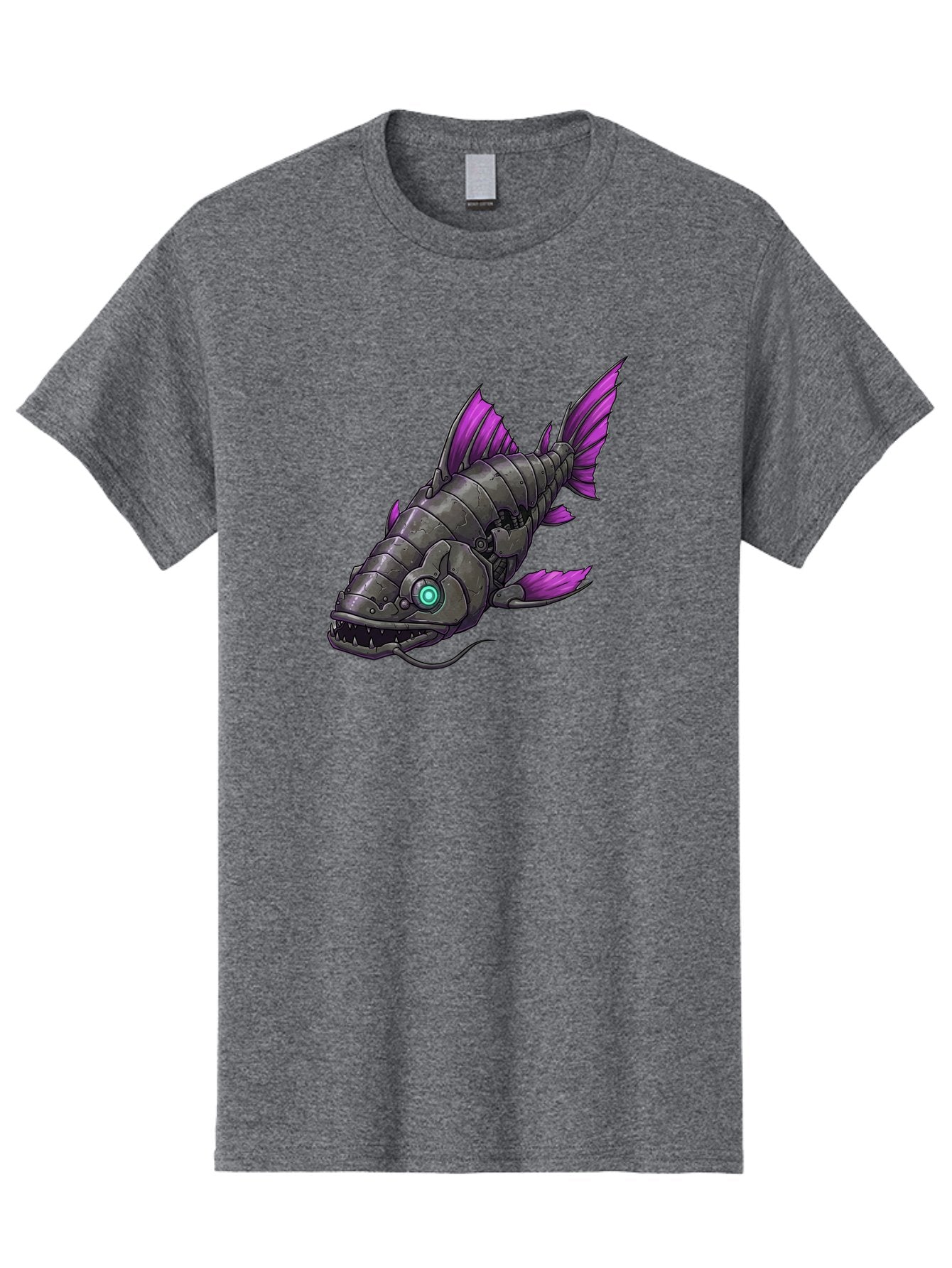 Robotic-Fish Men'S Graphic Tee, 100% Cotton, Comfortable Casual Summer Wear, Machine Washable, Vintage Camera, Old Camera, Antique Camera, Black Camera, Classic Photography, Photography Equipment, Nostalgic Device, Film Camera, Camera Art Baf482