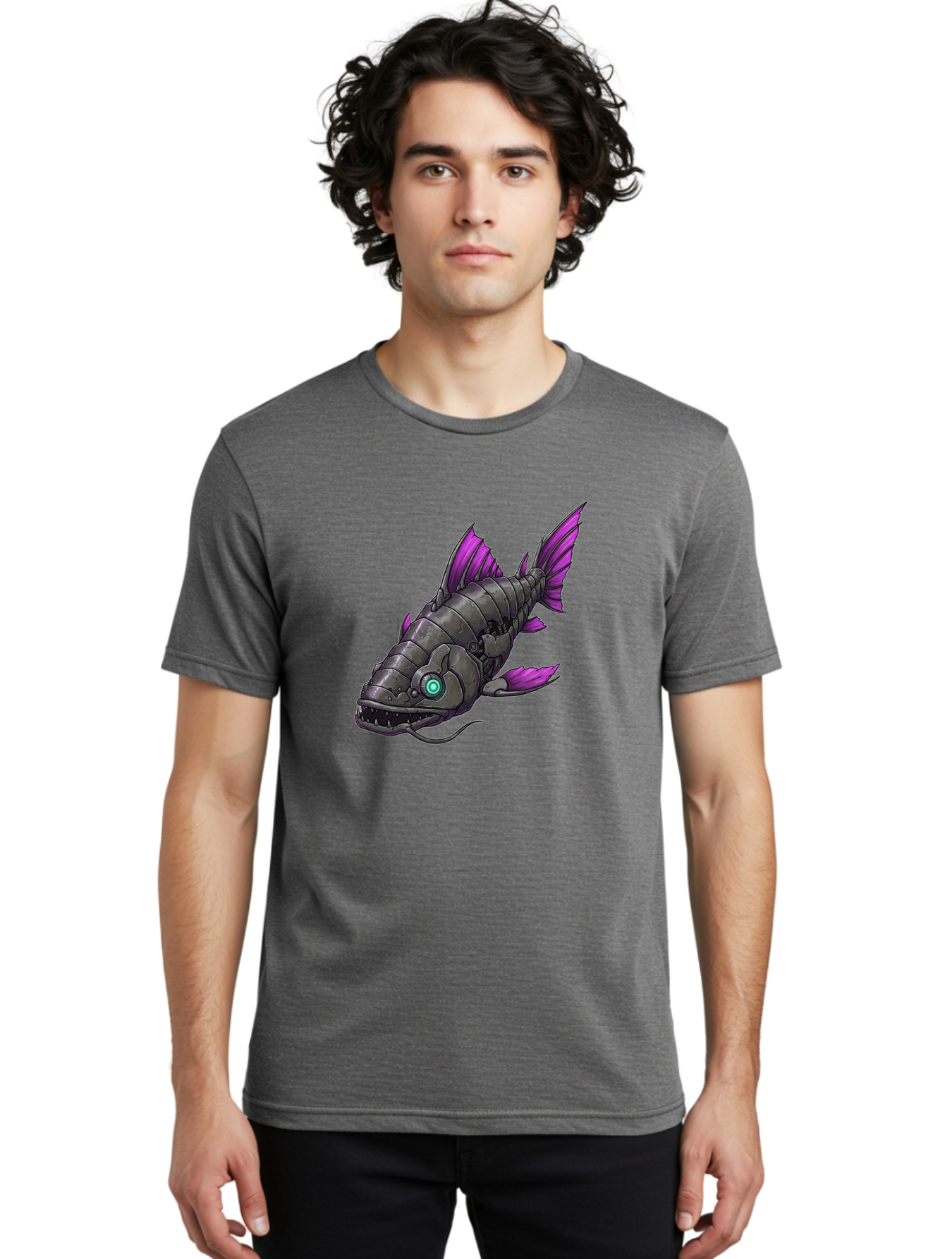 Robotic-Fish Men'S Graphic Tee, 100% Cotton, Comfortable Casual Summer Wear, Machine Washable, Vintage Camera, Old Camera, Antique Camera, Black Camera, Classic Photography, Photography Equipment, Nostalgic Device, Film Camera, Camera Art Baf482 26