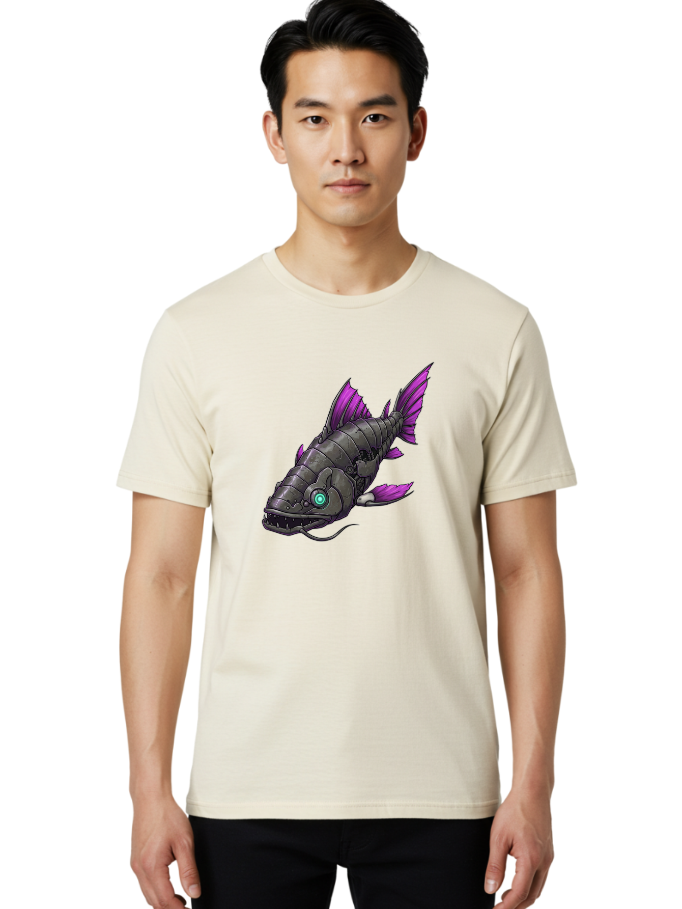 Robotic-Fish Men'S Graphic Tee, 100% Cotton, Comfortable Casual Summer Wear, Machine Washable, Vintage Camera, Old Camera, Antique Camera, Black Camera, Classic Photography, Photography Equipment, Nostalgic Device, Film Camera, Camera Art Baf482 29