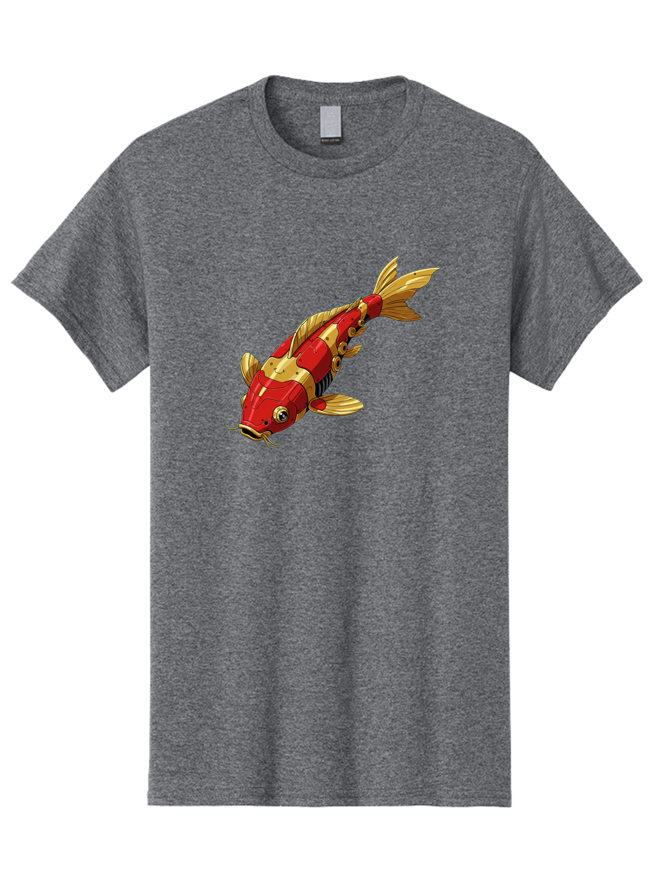 Robotic-Koi-Fish Men'S Graphic Tee, 100% Cotton, Comfortable Casual Summer Wear, Machine Washable, Vintage Camera, Old Camera, Antique Camera, Black Camera, Classic Photography, Photography Equipment, Nostalgic Device, Film Camera, Camera Art Baf483 11