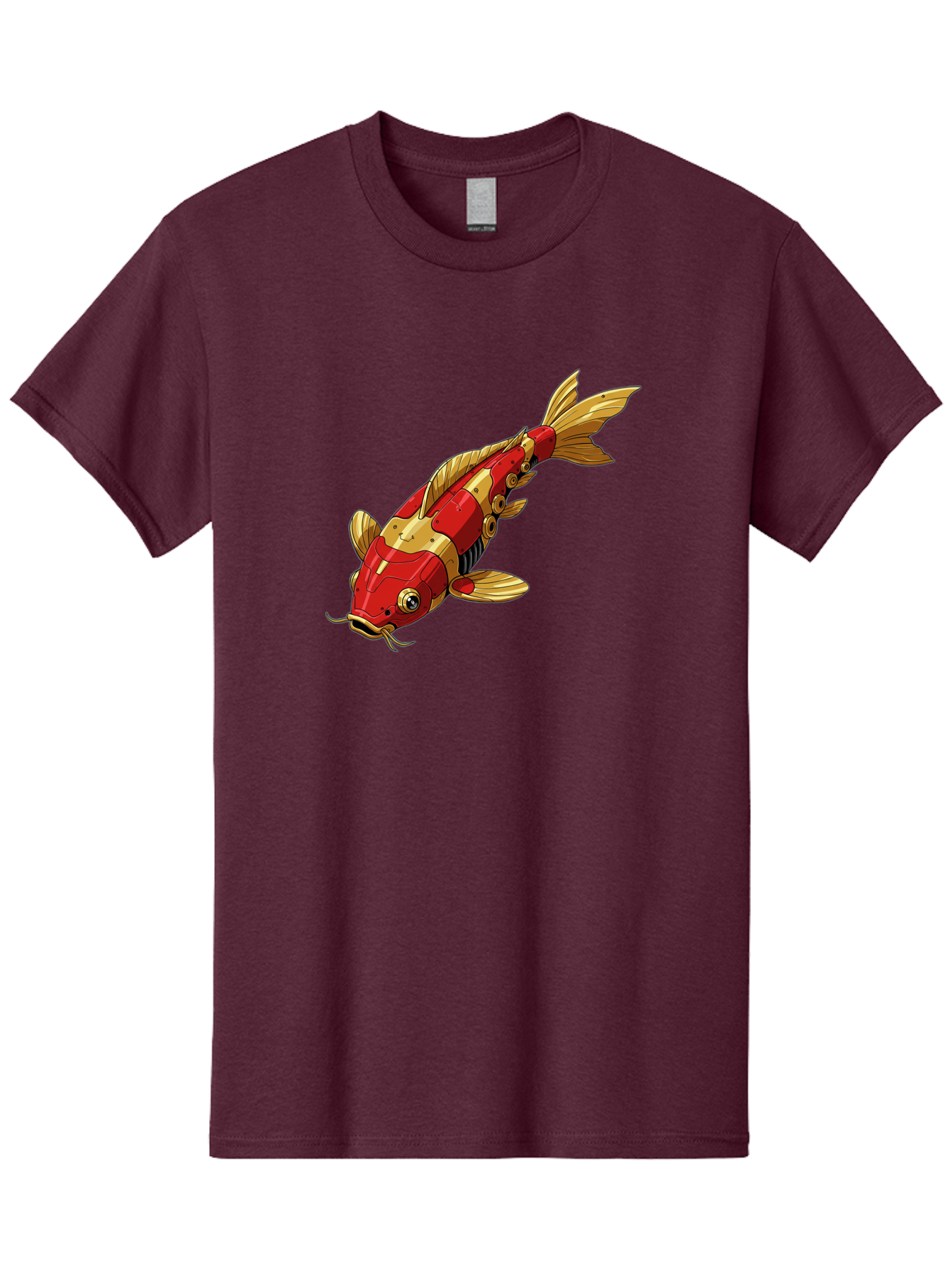 Robotic-Koi-Fish Men'S Graphic Tee, 100% Cotton, Comfortable Casual Summer Wear, Machine Washable, Vintage Camera, Old Camera, Antique Camera, Black Camera, Classic Photography, Photography Equipment, Nostalgic Device, Film Camera, Camera Art Baf483 13