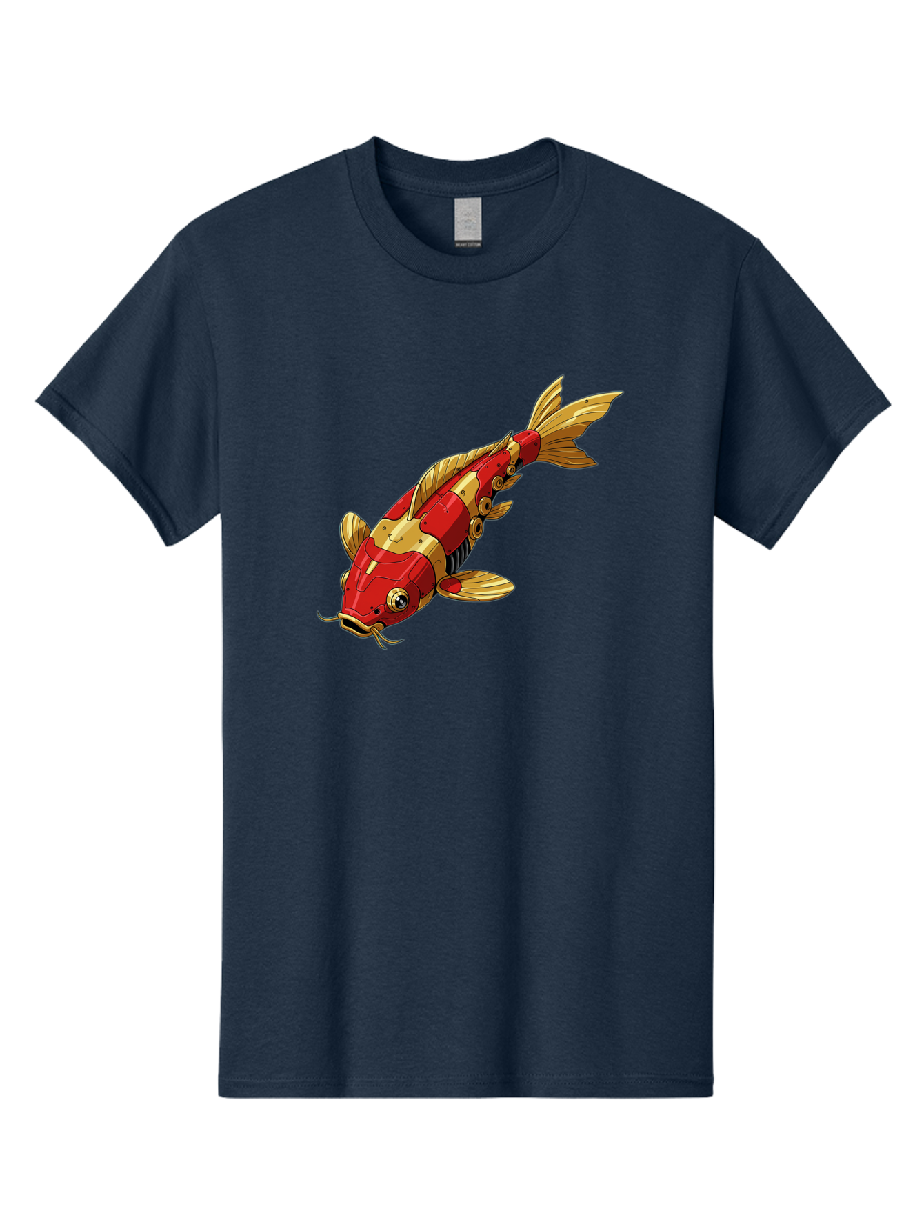 Robotic-Koi-Fish Men'S Graphic Tee, 100% Cotton, Comfortable Casual Summer Wear, Machine Washable, Vintage Camera, Old Camera, Antique Camera, Black Camera, Classic Photography, Photography Equipment, Nostalgic Device, Film Camera, Camera Art Baf483 9