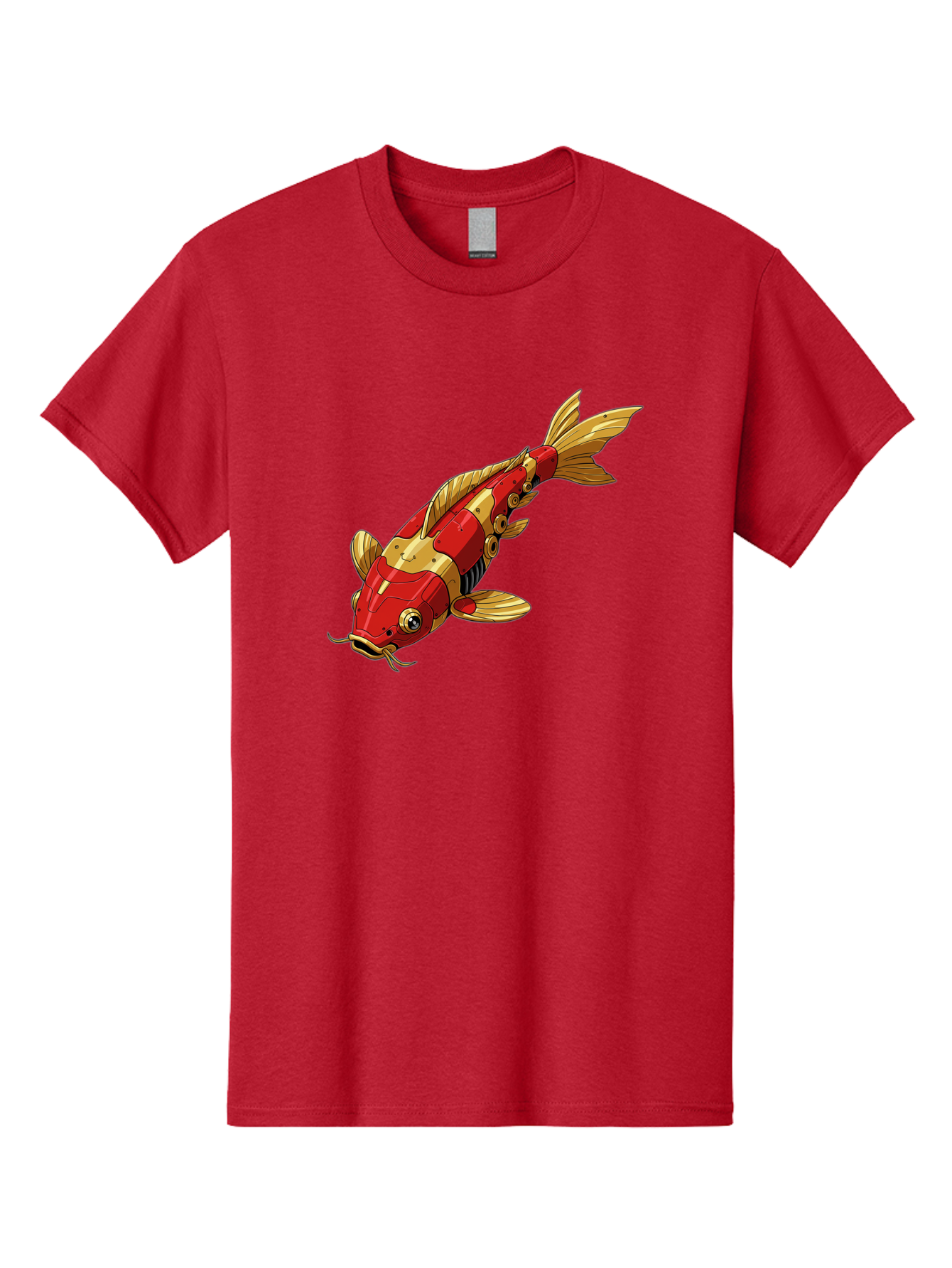 Robotic-Koi-Fish Men'S Graphic Tee, 100% Cotton, Comfortable Casual Summer Wear, Machine Washable, Vintage Camera, Old Camera, Antique Camera, Black Camera, Classic Photography, Photography Equipment, Nostalgic Device, Film Camera, Camera Art Baf483 10