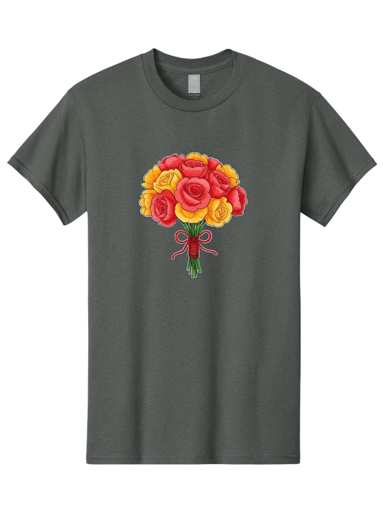 Rose-Bouquet-1 Men'S Graphic Tee, 100% Cotton, Comfortable Casual Summer Wear, Machine Washable, Vintage Camera, Old Camera, Antique Camera, Black Camera, Classic Photography, Photography Equipment, Nostalgic Device, Film Camera, Camera Art Baf487 14