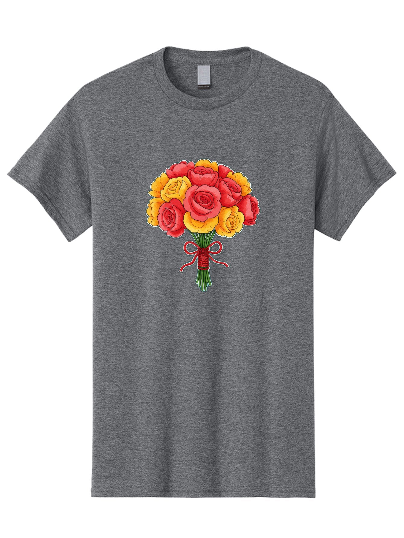 Rose-Bouquet-1 Men'S Graphic Tee, 100% Cotton, Comfortable Casual Summer Wear, Machine Washable, Vintage Camera, Old Camera, Antique Camera, Black Camera, Classic Photography, Photography Equipment, Nostalgic Device, Film Camera, Camera Art Baf487 12
