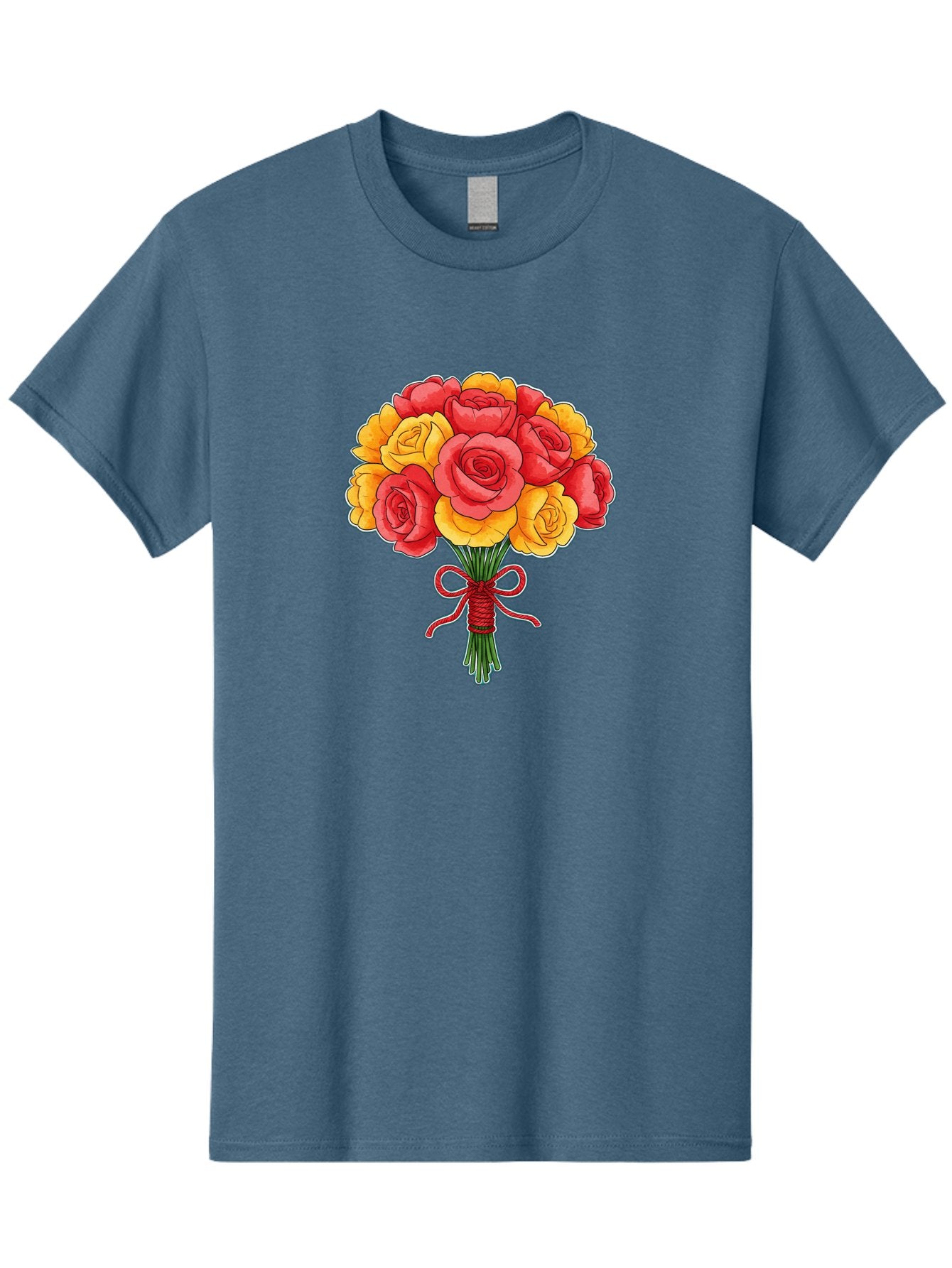Rose-Bouquet-1 Men'S Graphic Tee, 100% Cotton, Comfortable Casual Summer Wear, Machine Washable, Vintage Camera, Old Camera, Antique Camera, Black Camera, Classic Photography, Photography Equipment, Nostalgic Device, Film Camera, Camera Art Baf487 7