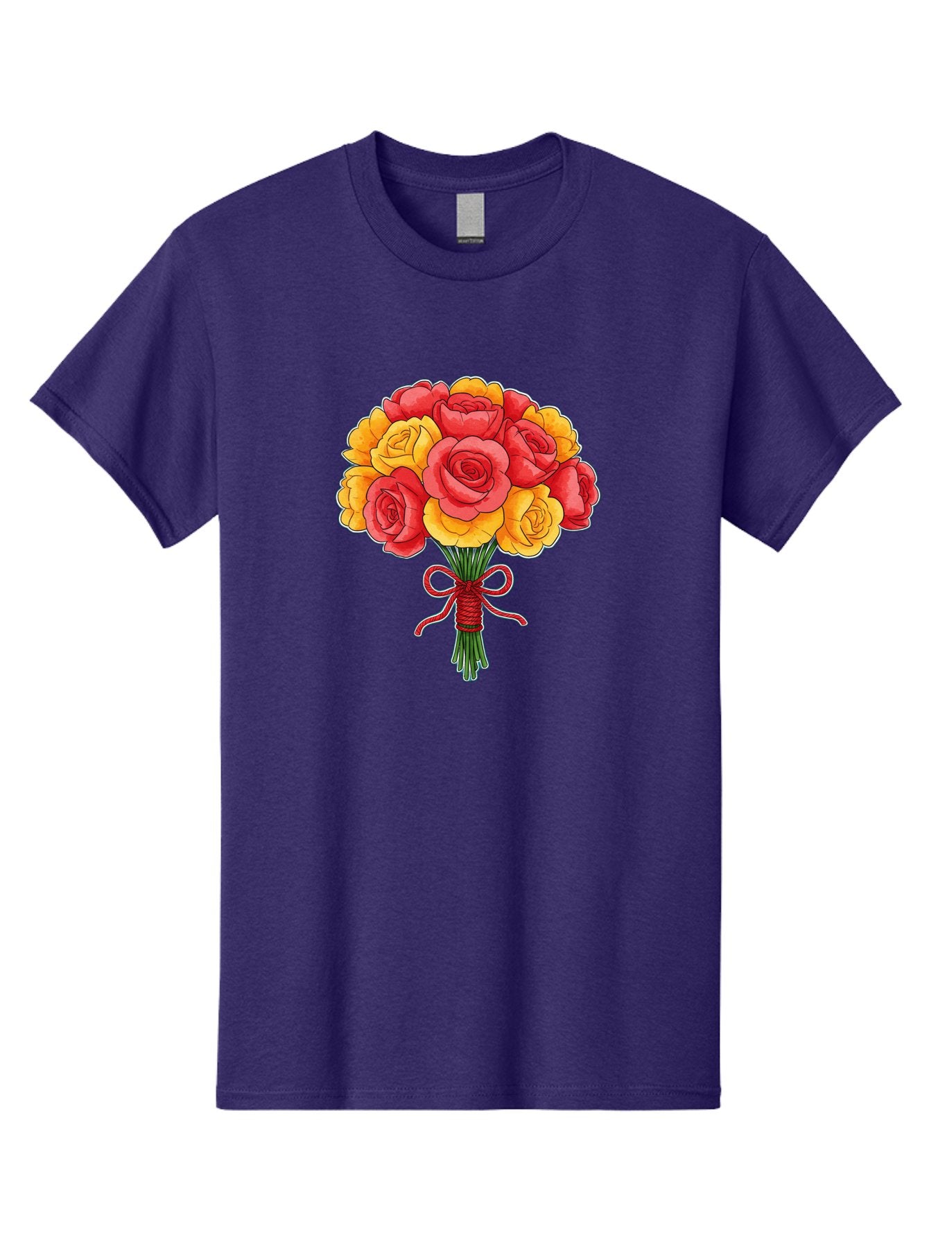 Rose-Bouquet-1 Men'S Graphic Tee, 100% Cotton, Comfortable Casual Summer Wear, Machine Washable, Vintage Camera, Old Camera, Antique Camera, Black Camera, Classic Photography, Photography Equipment, Nostalgic Device, Film Camera, Camera Art Baf487 10