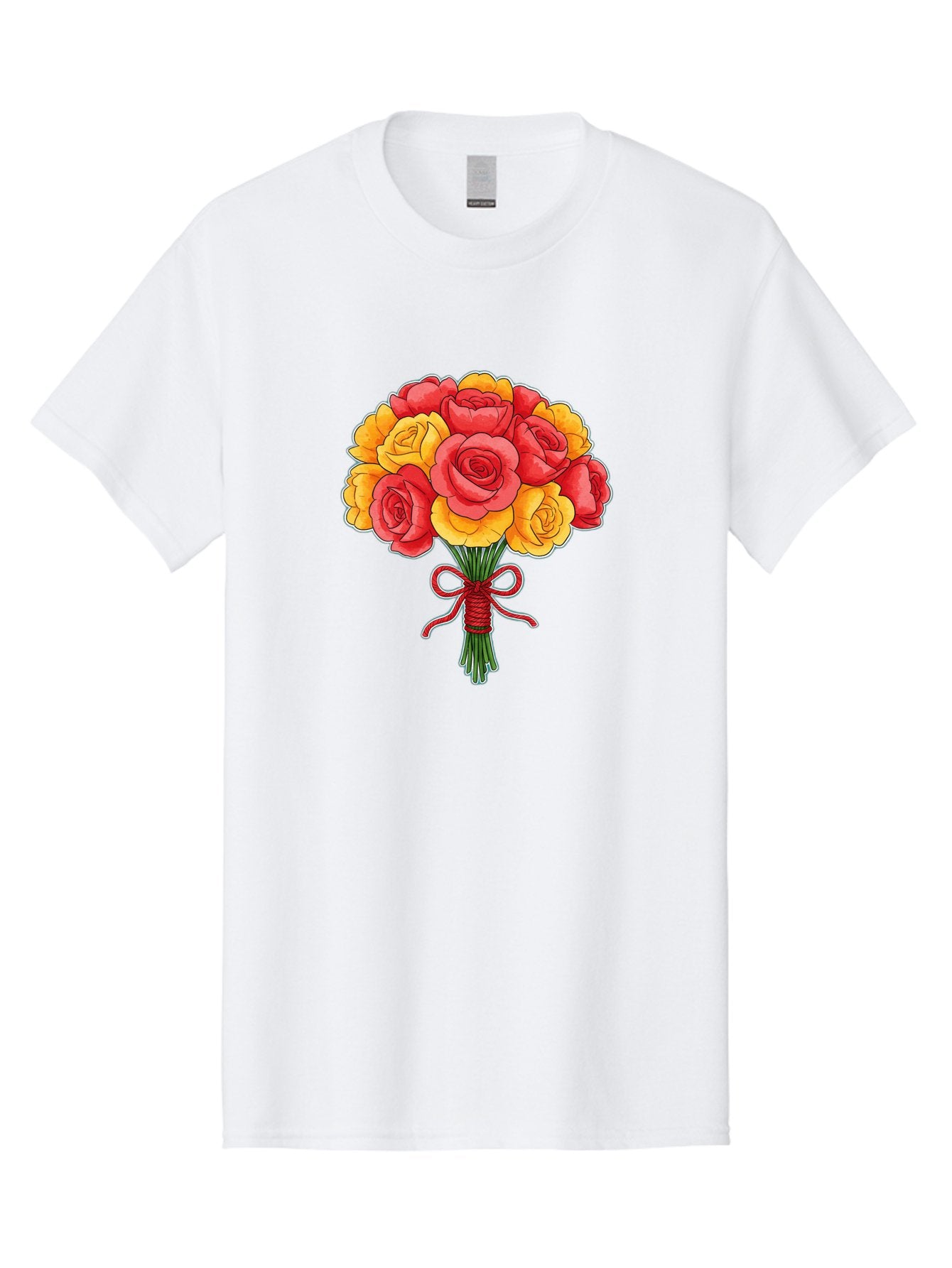 Rose-Bouquet-1 Men'S Graphic Tee, 100% Cotton, Comfortable Casual Summer Wear, Machine Washable, Vintage Camera, Old Camera, Antique Camera, Black Camera, Classic Photography, Photography Equipment, Nostalgic Device, Film Camera, Camera Art Baf487 5