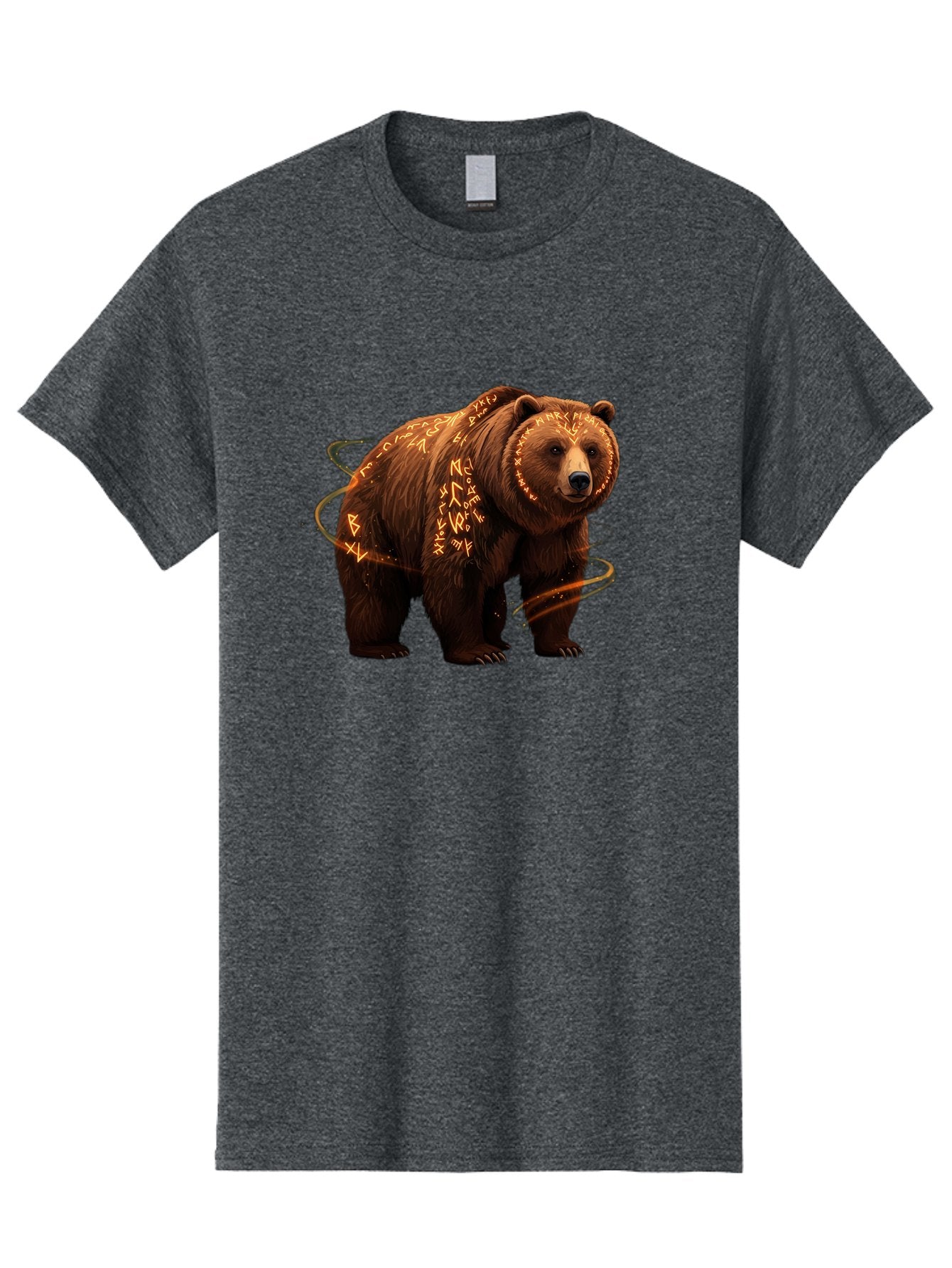 Runic-Bear-1 Men'S Graphic Tee, 100% Cotton, Comfortable Casual Summer Wear, Machine Washable, Vintage Camera, Old Camera, Antique Camera, Black Camera, Classic Photography, Photography Equipment, Nostalgic Device, Film Camera, Camera Art Baf489 13