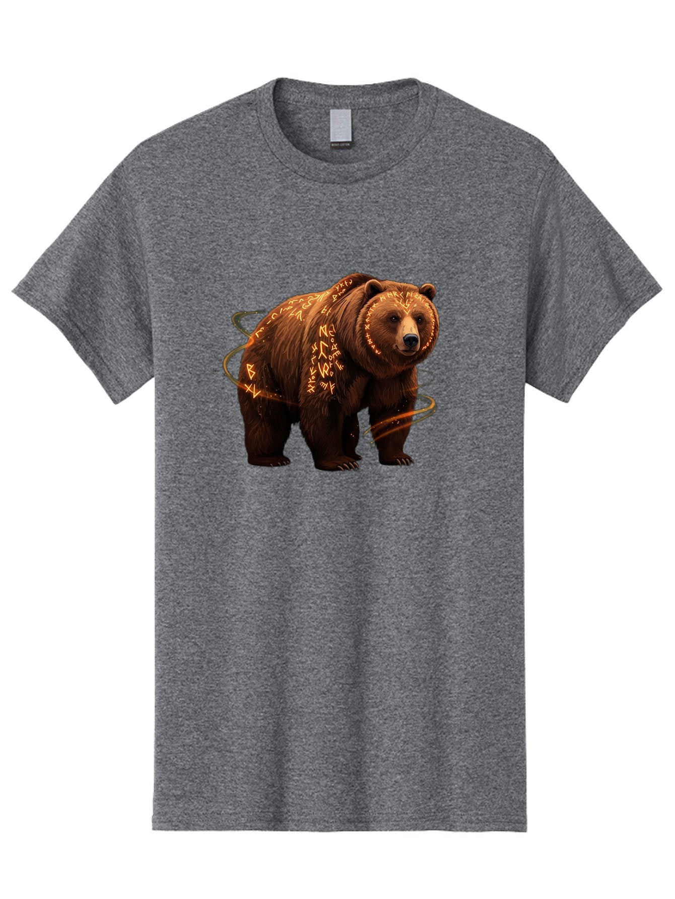 Runic-Bear-1 Men'S Graphic Tee, 100% Cotton, Comfortable Casual Summer Wear, Machine Washable, Vintage Camera, Old Camera, Antique Camera, Black Camera, Classic Photography, Photography Equipment, Nostalgic Device, Film Camera, Camera Art Baf489 6