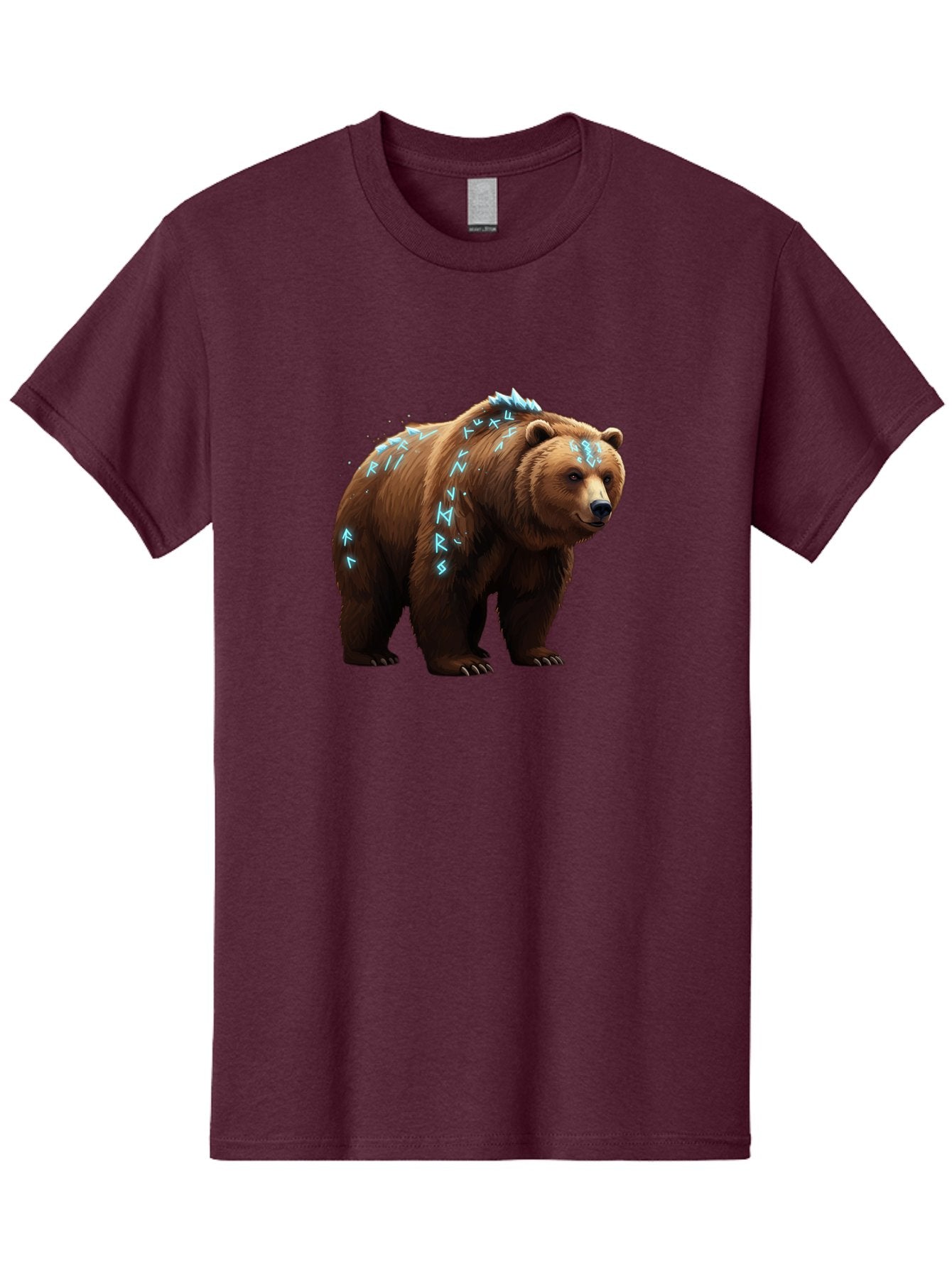 Runic-Bear Men'S Graphic Tee, 100% Cotton, Comfortable Casual Summer Wear, Machine Washable, Vintage Camera, Old Camera, Antique Camera, Black Camera, Classic Photography, Photography Equipment, Nostalgic Device, Film Camera, Camera Art Baf490 4