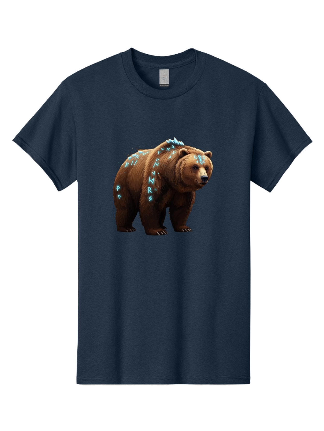Runic-Bear Men'S Graphic Tee, 100% Cotton, Comfortable Casual Summer Wear, Machine Washable, Vintage Camera, Old Camera, Antique Camera, Black Camera, Classic Photography, Photography Equipment, Nostalgic Device, Film Camera, Camera Art Baf490