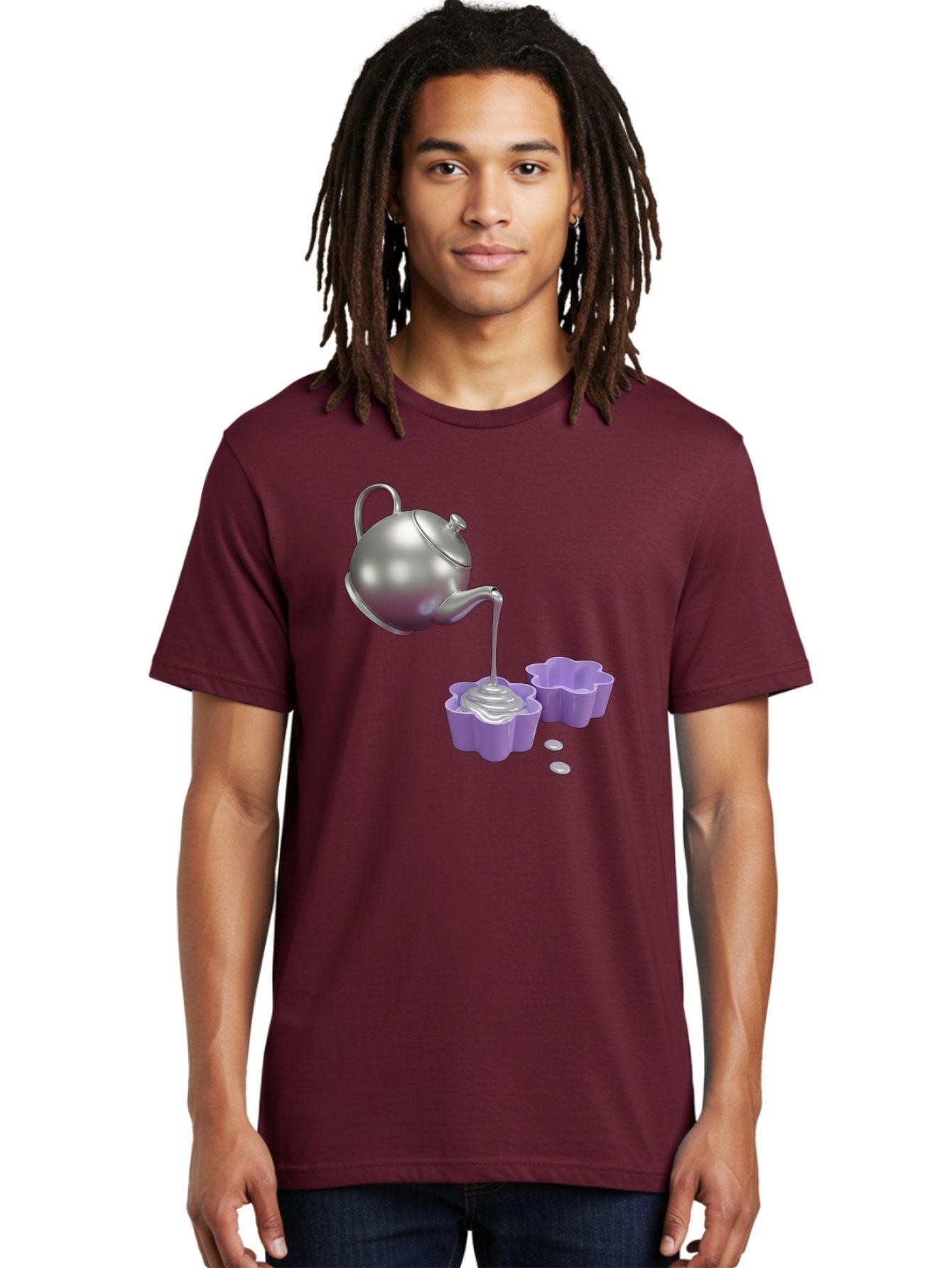 Silver-Teapot-Pouring Men'S Graphic Tee, 100% Cotton, Comfortable Casual Summer Wear, Machine Washable, Vintage Camera, Old Camera, Antique Camera, Black Camera, Classic Photography, Photography Equipment, Nostalgic Device, Film Camera, Baf506 27