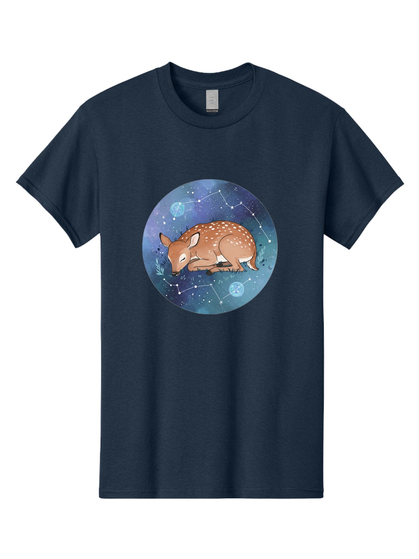 Sleeping-Fawn-1 Men'S Graphic Tee, 100% Cotton, Comfortable Casual Summer Wear, Machine Washable, Vintage Camera, Old Camera, Antique Camera, Black Camera, Classic Photography, Photography Equipment, Nostalgic Device, Film Camera, Camera Art Baf511 13