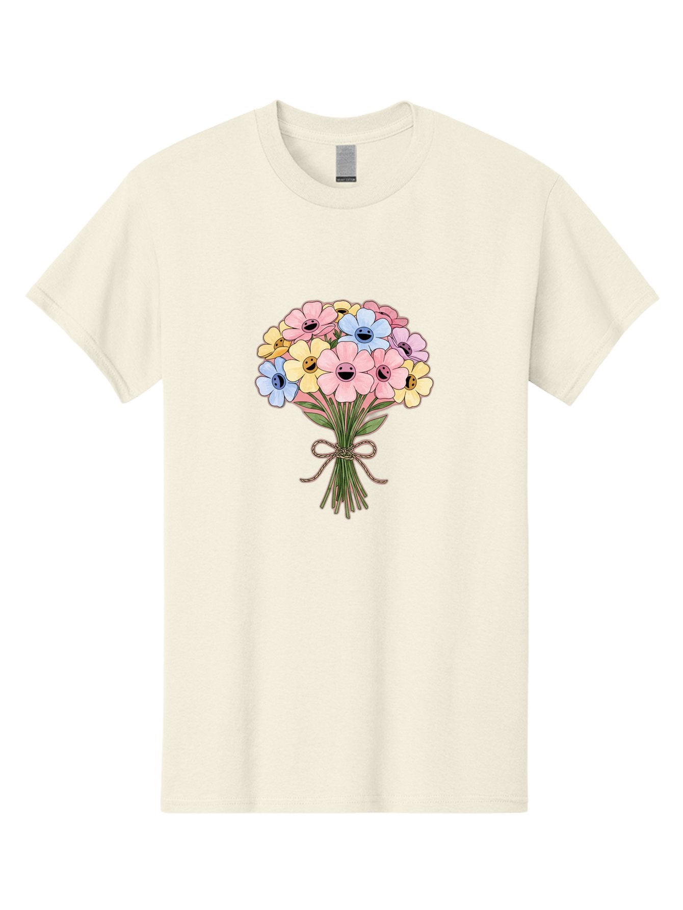 Smiley-Flower-Bouquet Men'S Graphic Tee, 100% Cotton, Comfortable Casual Summer Wear, Machine Washable, Vintage Camera, Old Camera, Antique Camera, Black Camera, Classic Photography, Photography Equipment, Nostalgic Device, Film Camera, Baf517