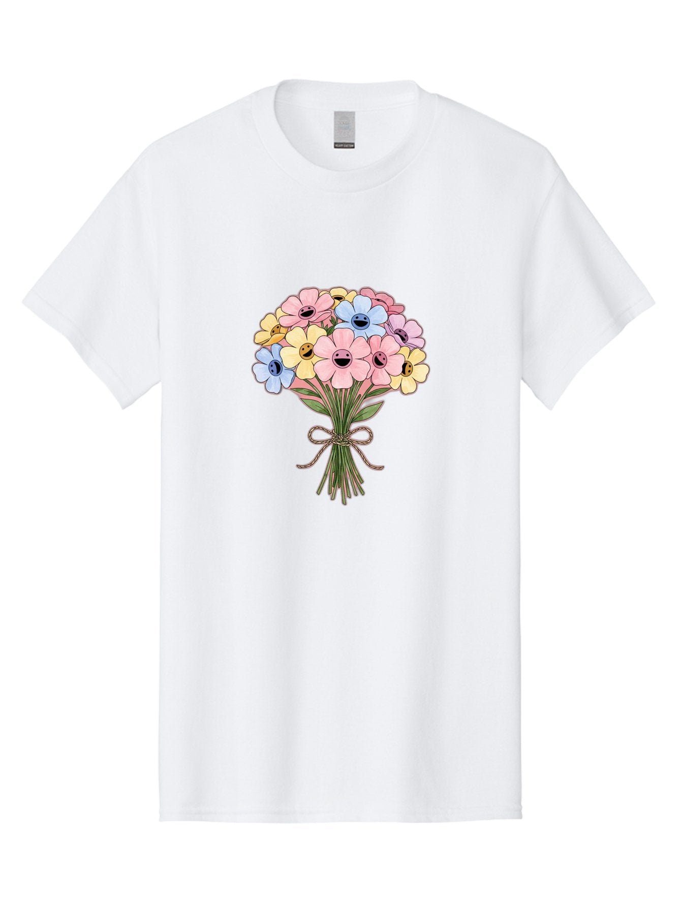 Smiley-Flower-Bouquet Men'S Graphic Tee, 100% Cotton, Comfortable Casual Summer Wear, Machine Washable, Vintage Camera, Old Camera, Antique Camera, Black Camera, Classic Photography, Photography Equipment, Nostalgic Device, Film Camera, Baf517 5