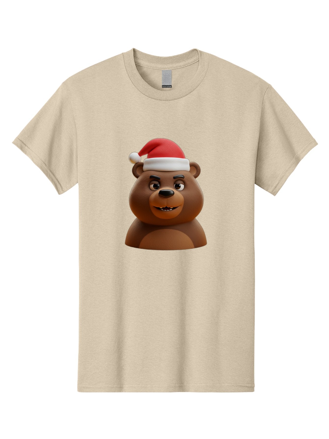 Smiling-Bear-Santa-Hat Men'S Graphic Tee, 100% Cotton, Comfortable Casual Summer Wear, Machine Washable, Vintage Camera, Old Camera, Antique Camera, Black Camera, Classic Photography, Photography Equipment, Nostalgic Device, Film Camera, Baf518 14