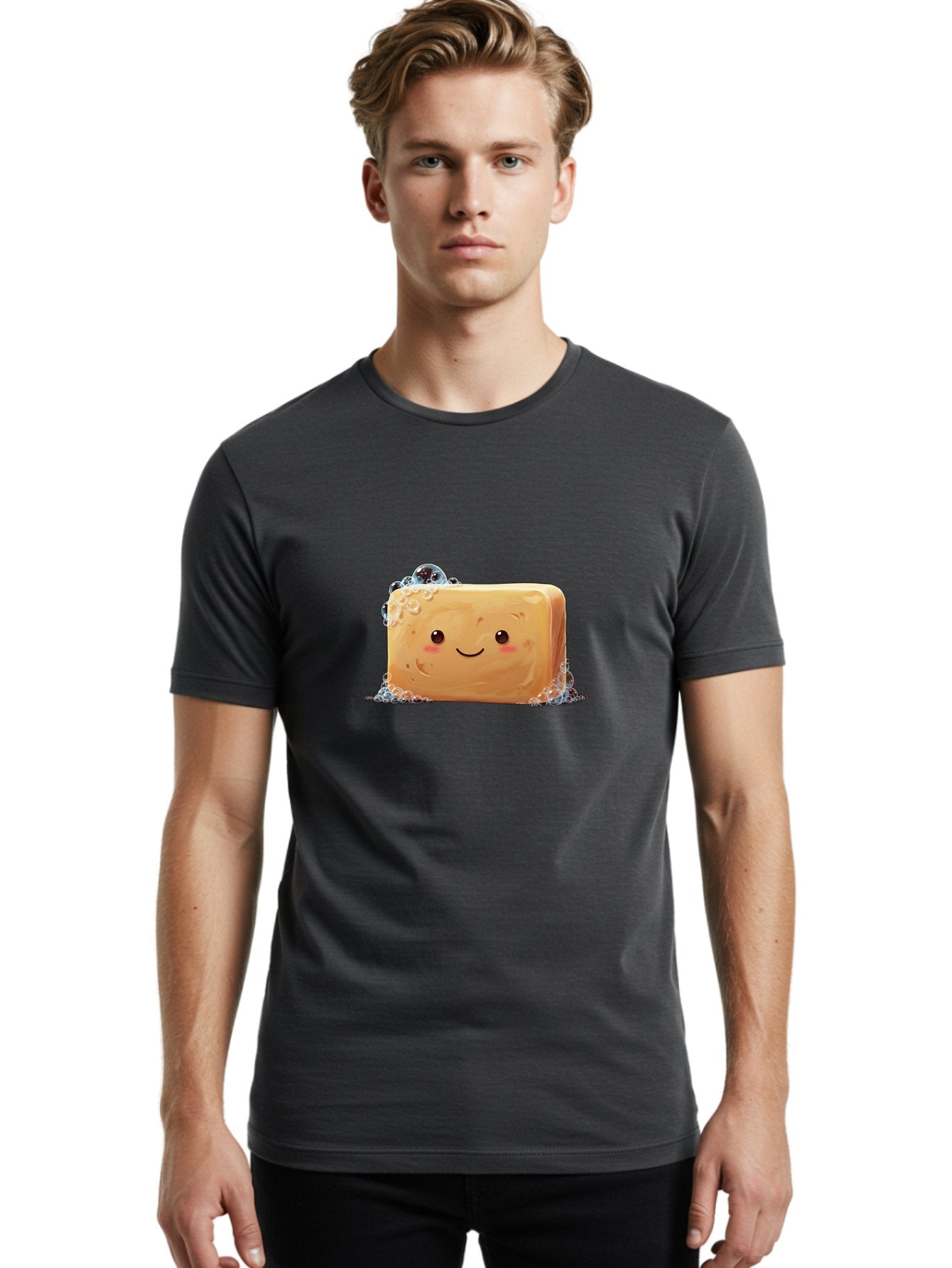 Soap-Bar-1 Men'S Graphic Tee, 100% Cotton, Comfortable Casual Summer Wear, Machine Washable, Vintage Camera, Old Camera, Antique Camera, Black Camera, Classic Photography, Photography Equipment, Nostalgic Device, Film Camera, Camera Art Baf527 20
