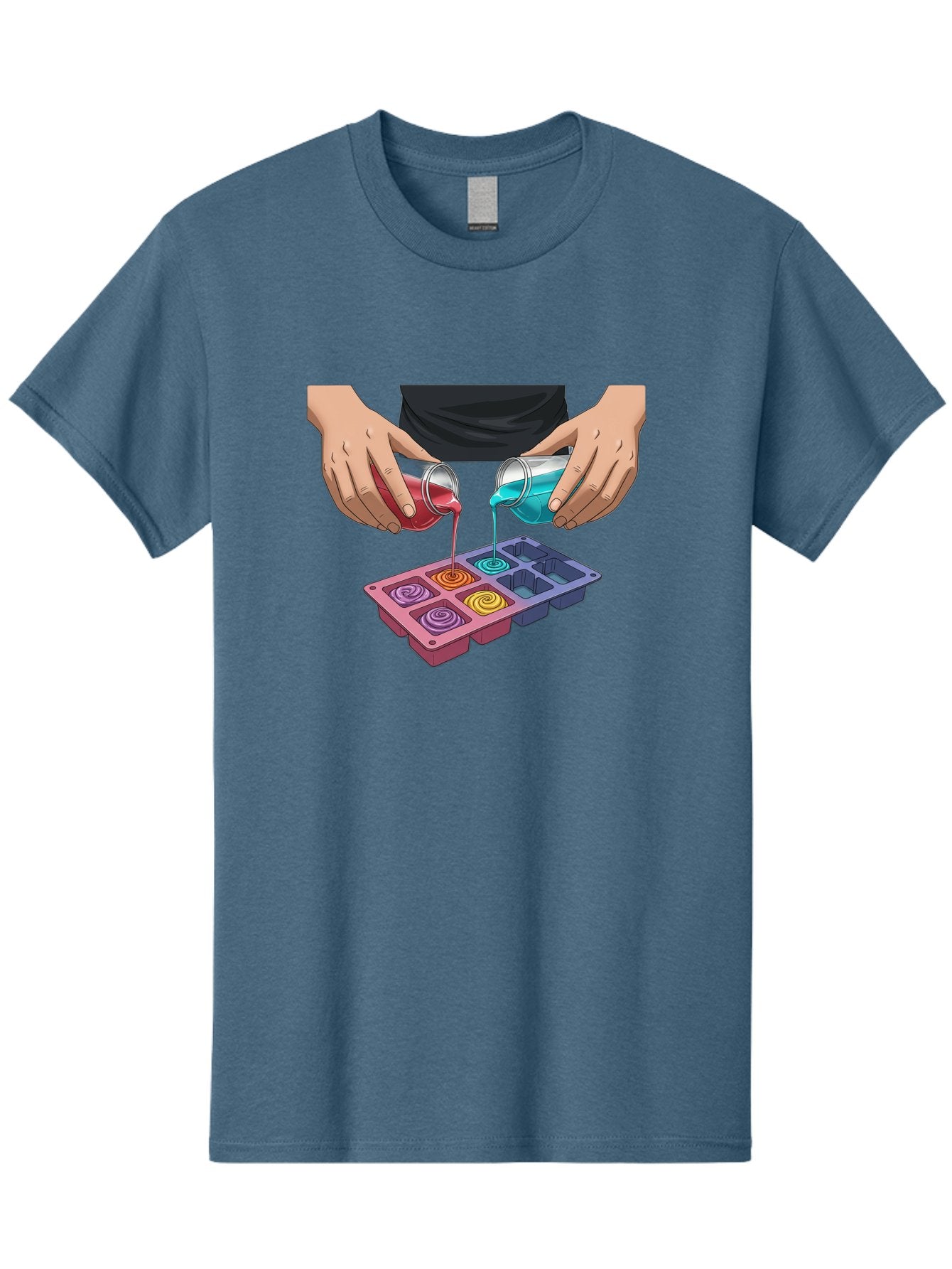 Soap-Making-1 Men'S Graphic Tee, 100% Cotton, Comfortable Casual Summer Wear, Machine Washable, Vintage Camera, Old Camera, Antique Camera, Black Camera, Classic Photography, Photography Equipment, Nostalgic Device, Film Camera, Camera Art Baf530 12