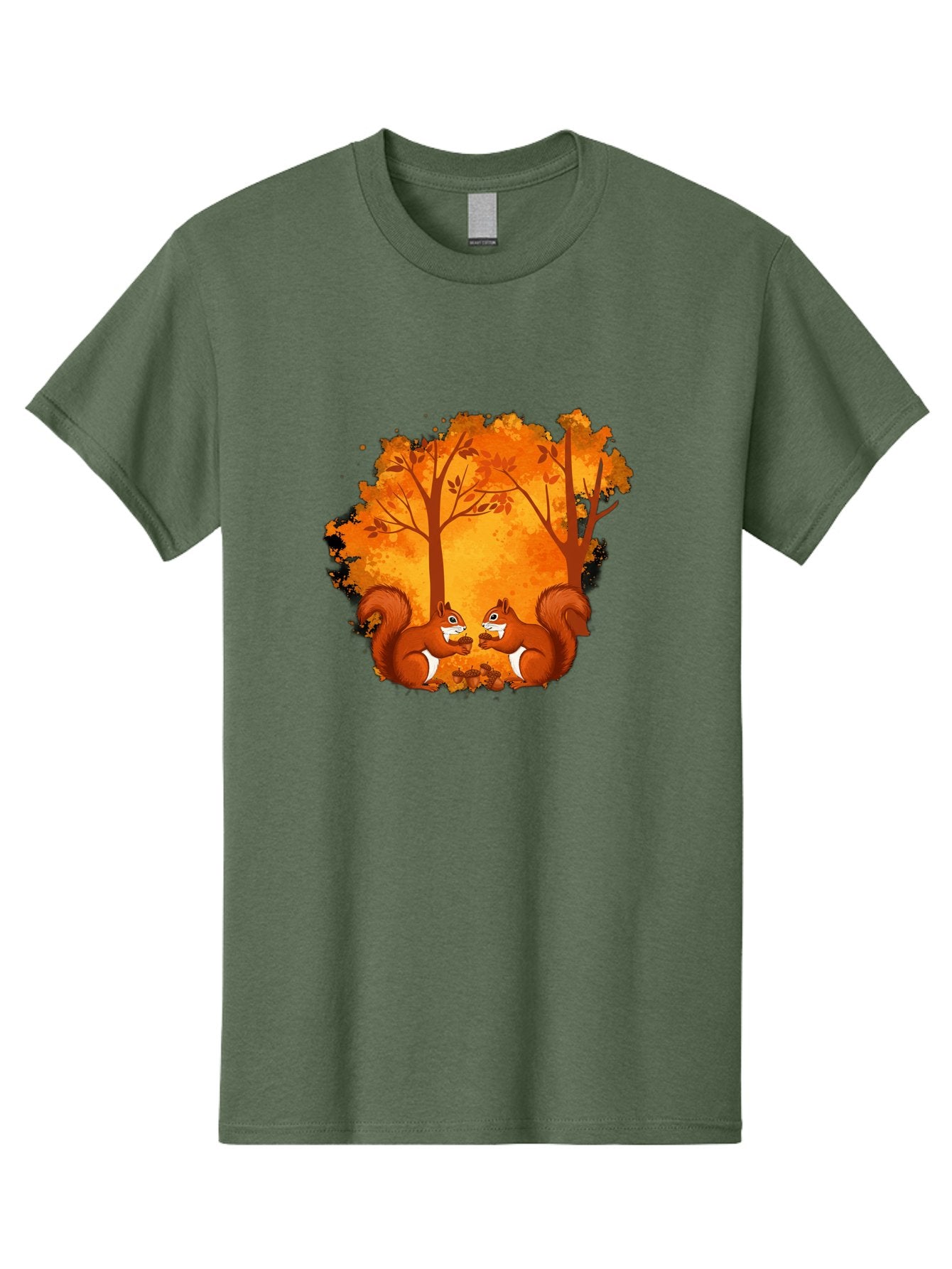 Squirrels-In-Autumn-Trees Men'S Graphic Tee, 100% Cotton, Comfortable Casual Summer Wear, Machine Washable, Vintage Camera, Old Camera, Antique Camera, Black Camera, Classic Photography, Photography Equipment, Nostalgic Device, Film Camera, Baf538 14