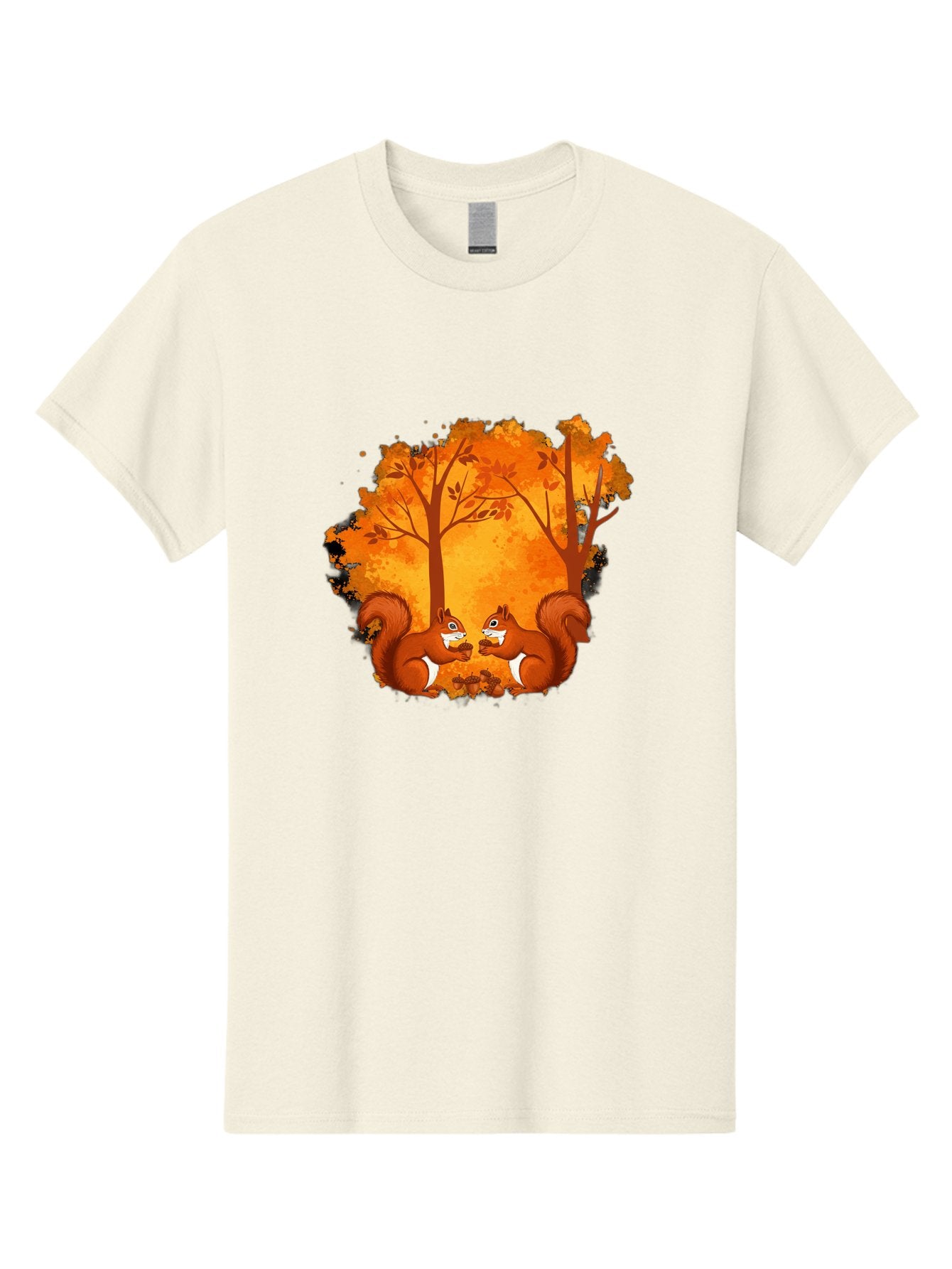 Squirrels-In-Autumn-Trees Men'S Graphic Tee, 100% Cotton, Comfortable Casual Summer Wear, Machine Washable, Vintage Camera, Old Camera, Antique Camera, Black Camera, Classic Photography, Photography Equipment, Nostalgic Device, Film Camera, Baf538 6