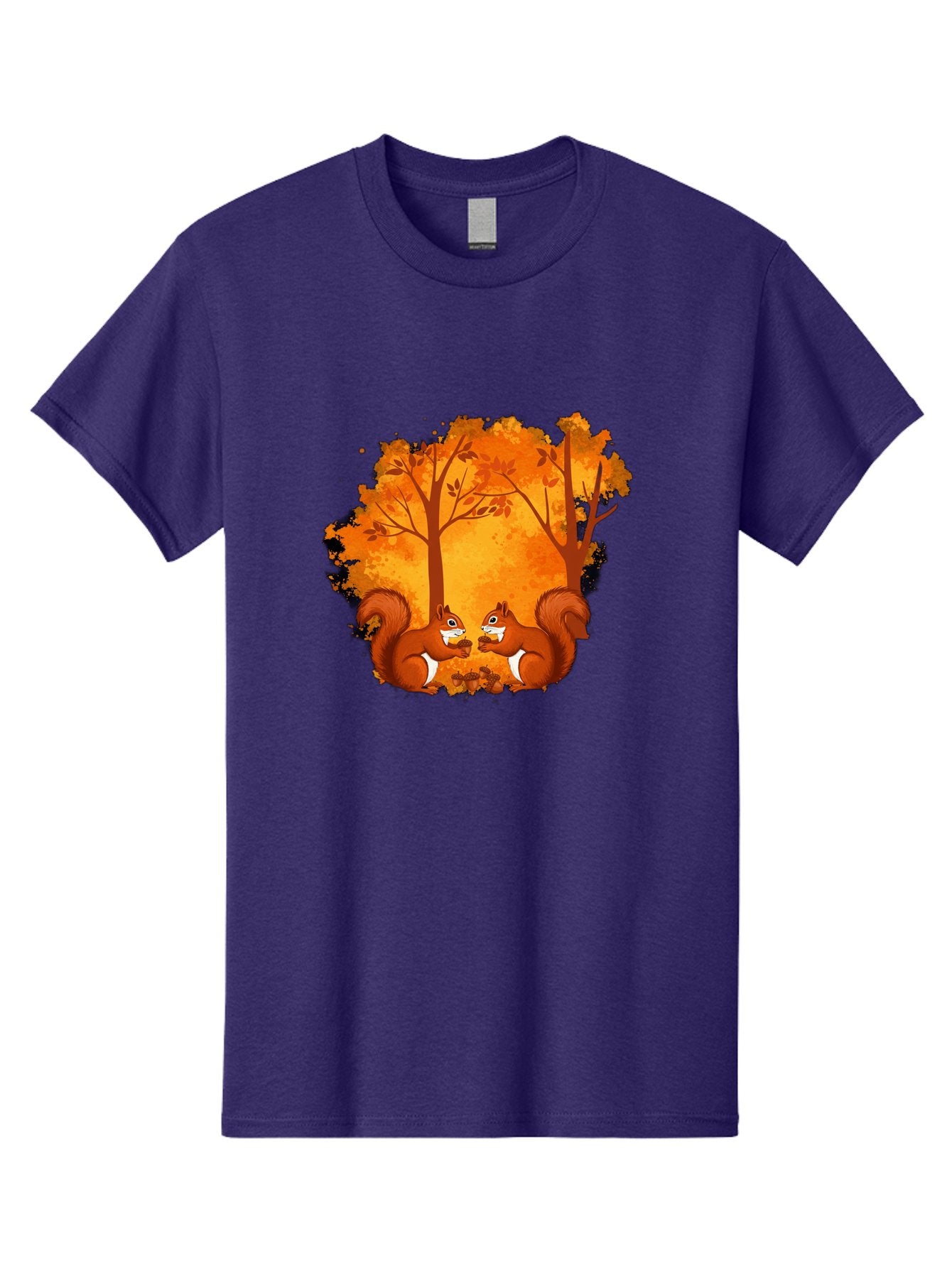 Squirrels-In-Autumn-Trees Men'S Graphic Tee, 100% Cotton, Comfortable Casual Summer Wear, Machine Washable, Vintage Camera, Old Camera, Antique Camera, Black Camera, Classic Photography, Photography Equipment, Nostalgic Device, Film Camera, Baf538 15