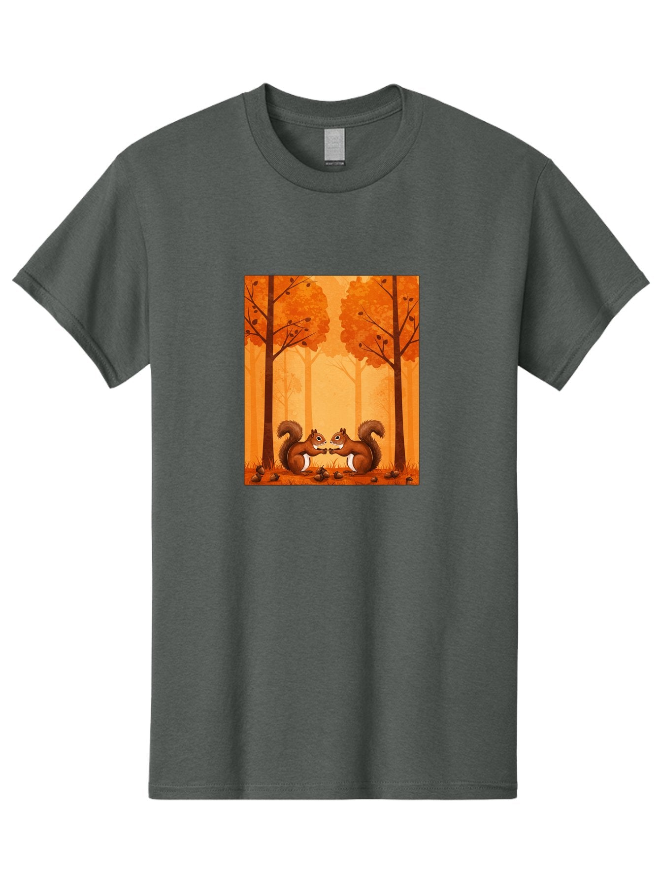 Squirrels-In-Forest Men'S Graphic Tee, 100% Cotton, Comfortable Casual Summer Wear, Machine Washable, Vintage Camera, Old Camera, Antique Camera, Black Camera, Classic Photography, Photography Equipment, Nostalgic Device, Film Camera, Baf539 12