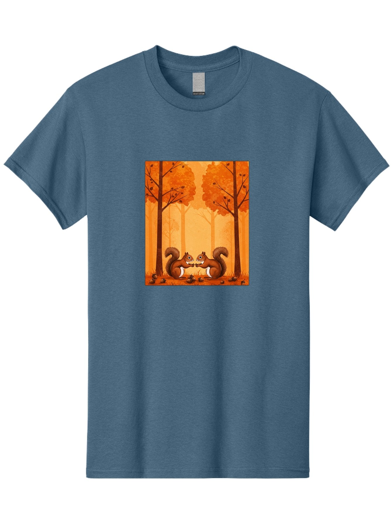 Squirrels-In-Forest Men'S Graphic Tee, 100% Cotton, Comfortable Casual Summer Wear, Machine Washable, Vintage Camera, Old Camera, Antique Camera, Black Camera, Classic Photography, Photography Equipment, Nostalgic Device, Film Camera, Baf539 8