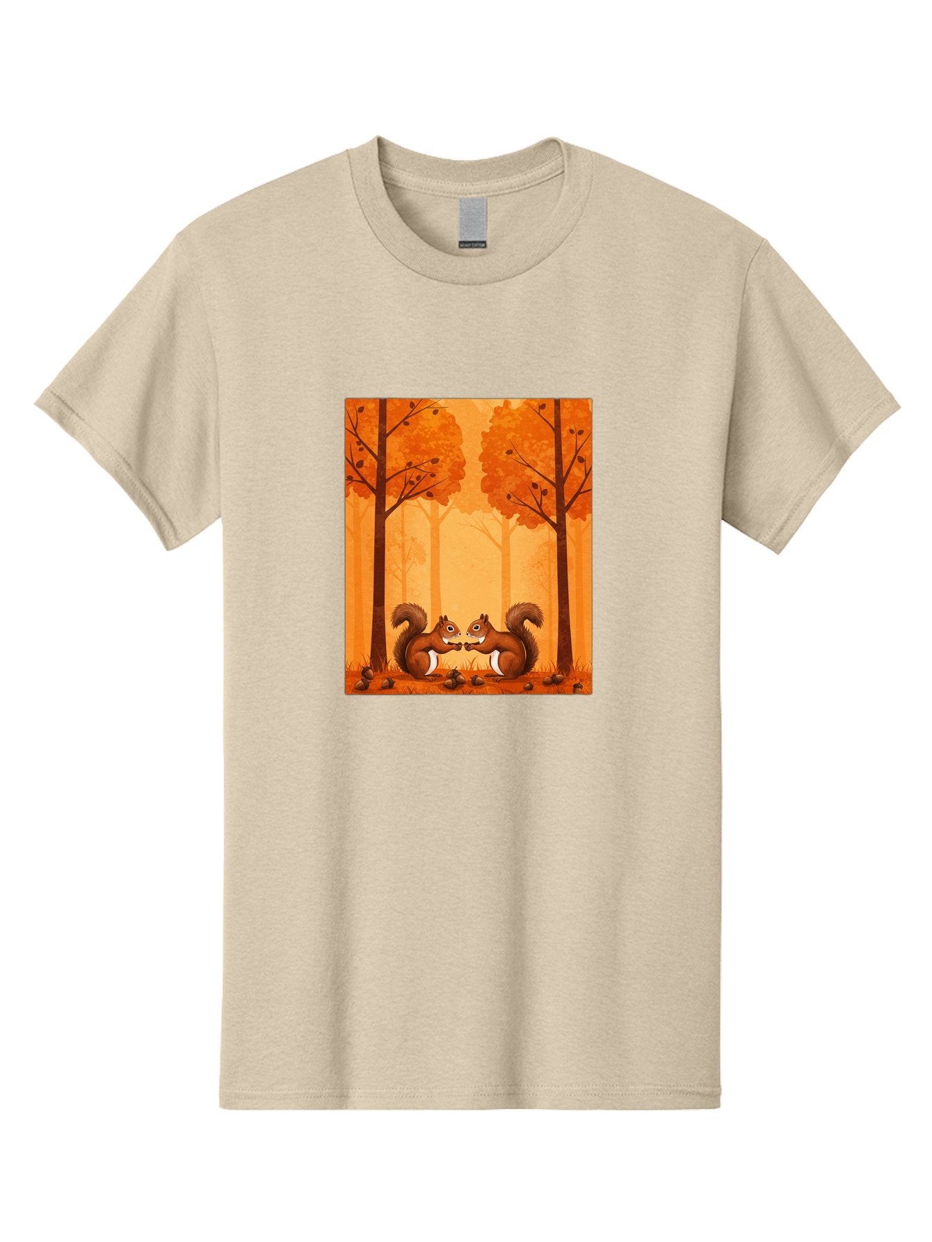 Squirrels-In-Forest Men'S Graphic Tee, 100% Cotton, Comfortable Casual Summer Wear, Machine Washable, Vintage Camera, Old Camera, Antique Camera, Black Camera, Classic Photography, Photography Equipment, Nostalgic Device, Film Camera, Baf539 7