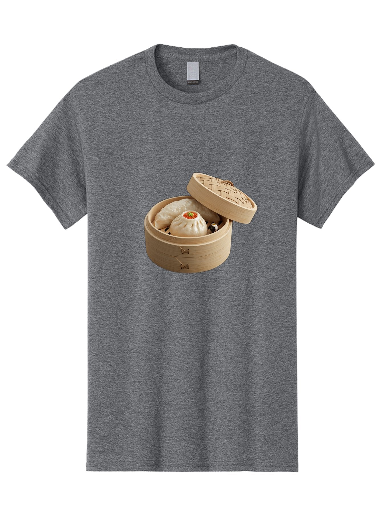 Steamed-Dumplings-2 Men'S Graphic Tee, 100% Cotton, Comfortable Casual Summer Wear, Machine Washable, Vintage Camera, Old Camera, Antique Camera, Black Camera, Classic Photography, Photography Equipment, Nostalgic Device, Film Camera, Baf543 5