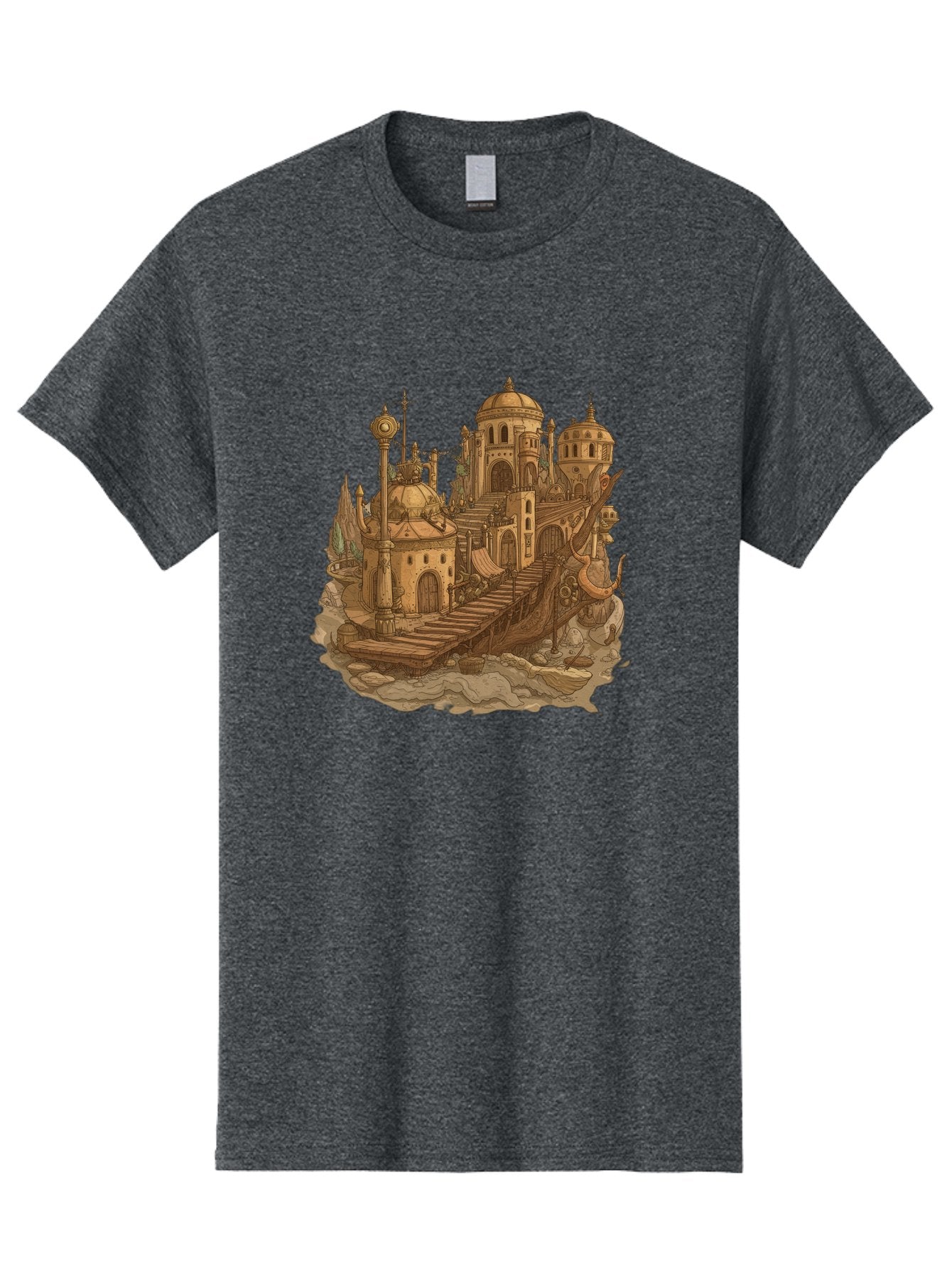 Steampunk-Castle Men'S Graphic Tee, 100% Cotton, Comfortable Casual Summer Wear, Machine Washable, Vintage Camera, Old Camera, Antique Camera, Black Camera, Classic Photography, Photography Equipment, Nostalgic Device, Film Camera, Camera Art Baf548 7