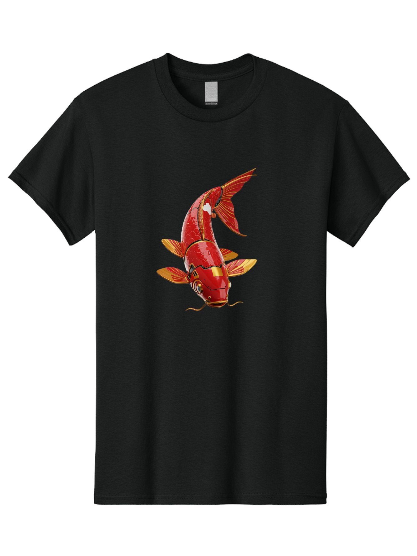 Steampunk-Koi-Fish Men'S Graphic Tee, 100% Cotton, Comfortable Casual Summer Wear, Machine Washable, Vintage Camera, Old Camera, Antique Camera, Black Camera, Classic Photography, Photography Equipment, Nostalgic Device, Film Camera, Baf549 4