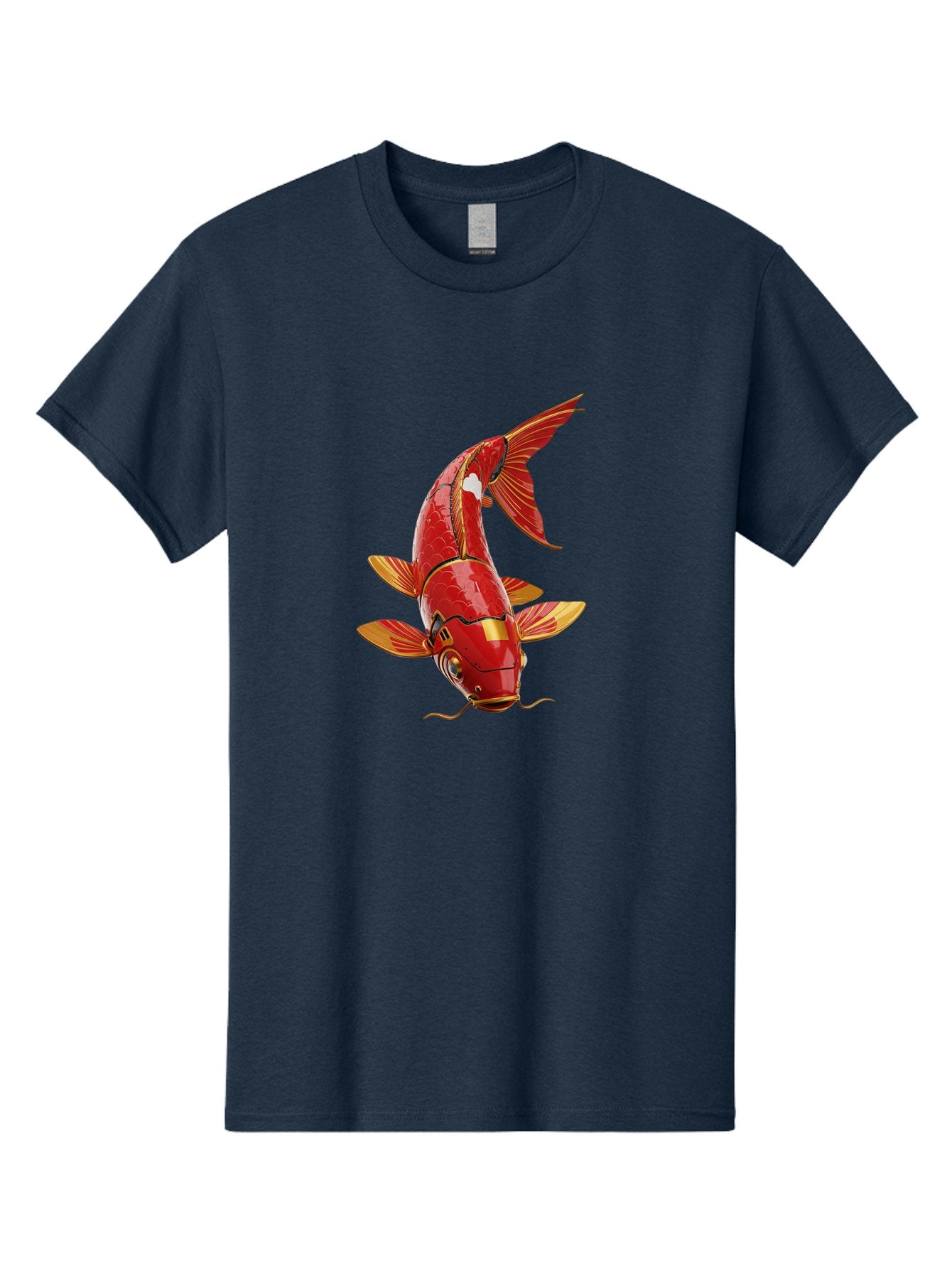 Steampunk-Koi-Fish Men'S Graphic Tee, 100% Cotton, Comfortable Casual Summer Wear, Machine Washable, Vintage Camera, Old Camera, Antique Camera, Black Camera, Classic Photography, Photography Equipment, Nostalgic Device, Film Camera, Baf549 7